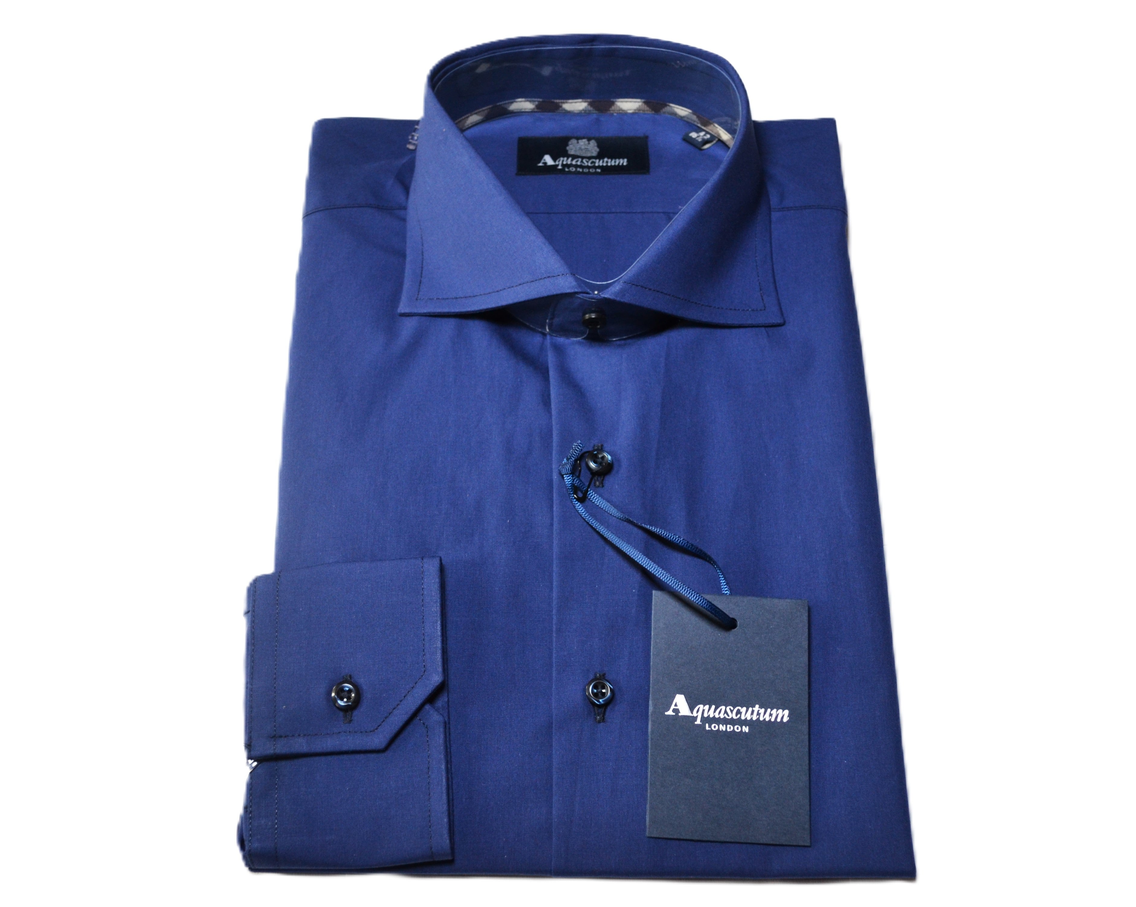 Camisa Aquascutum, color azul para hombre