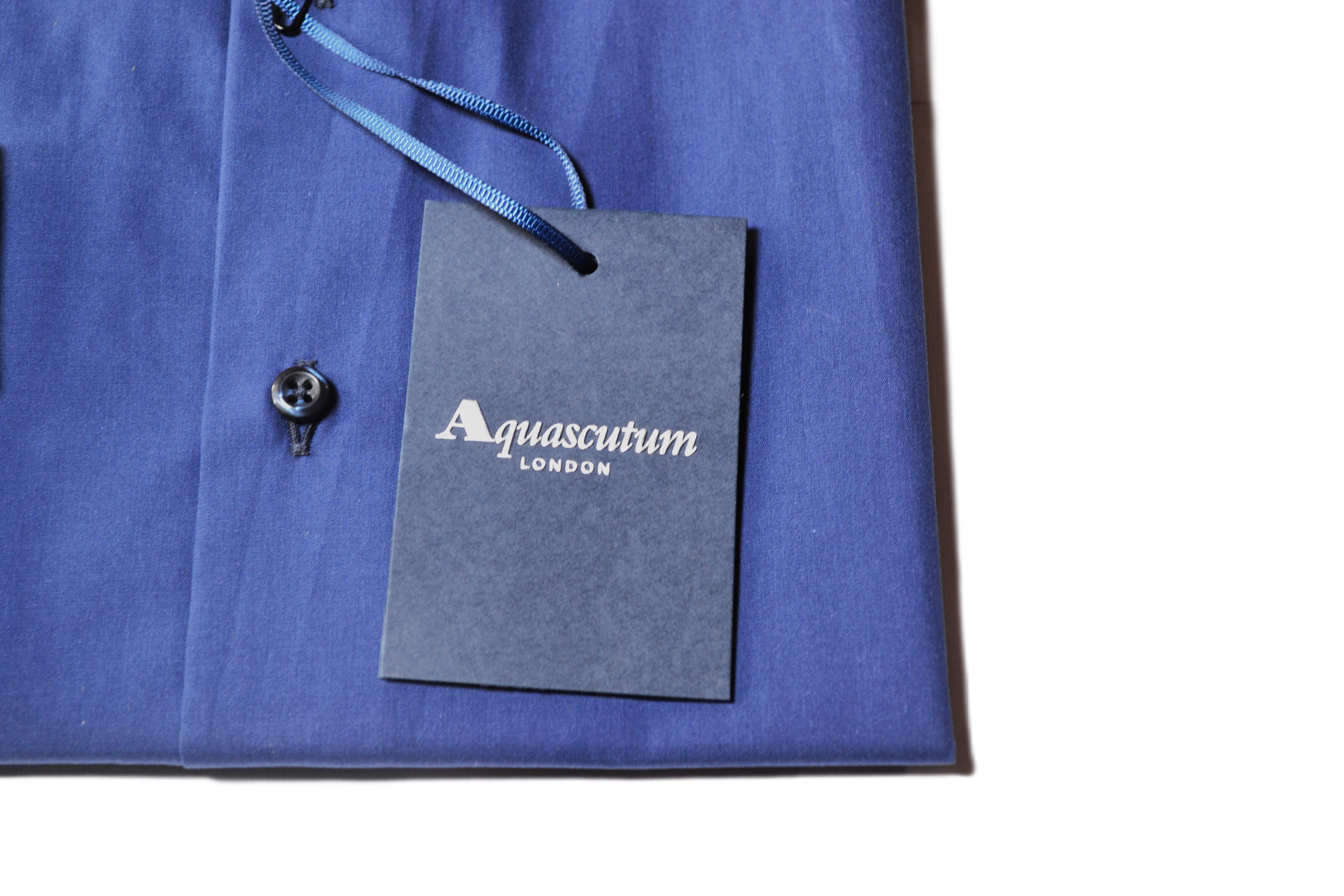 Camisa Aquascutum, color azul para hombre