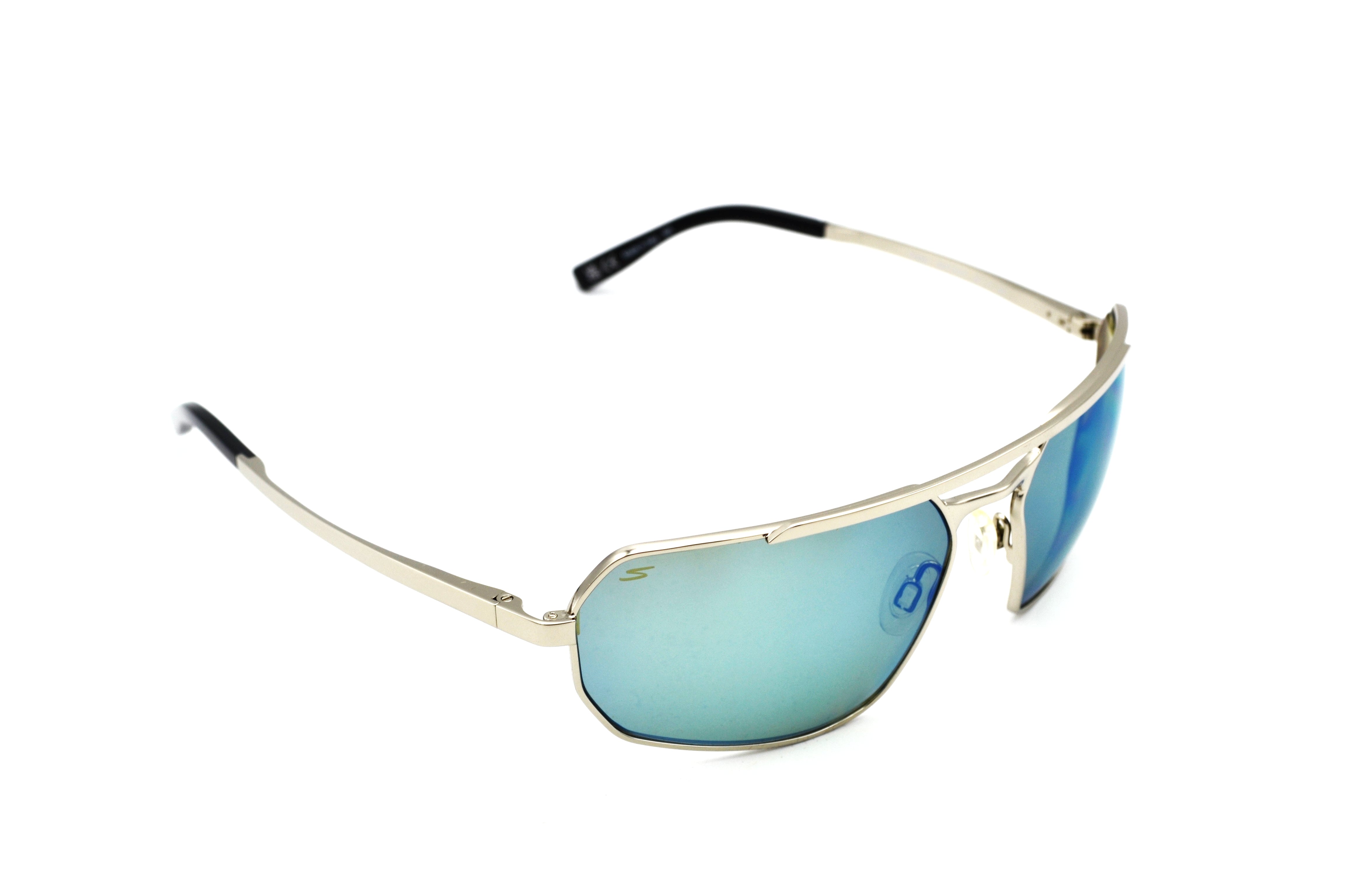 Gafas de sol Serengeti HINKLEY SS570006 Diseño de metal plateado, para hombre