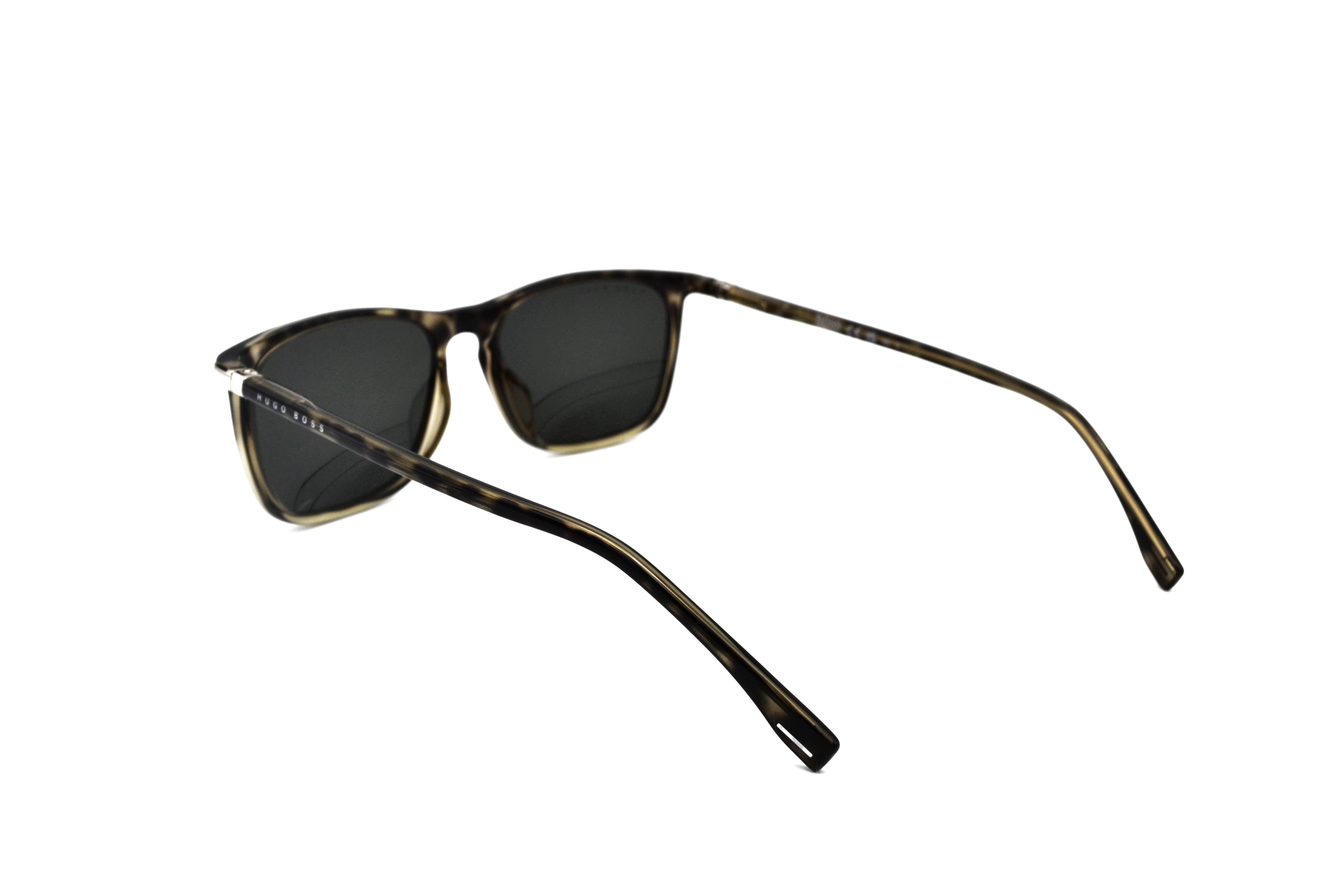 Gafas de sol Hugo Boss 1044S ACIIR - Diseño rectangular de acetato de color carey, para hombre