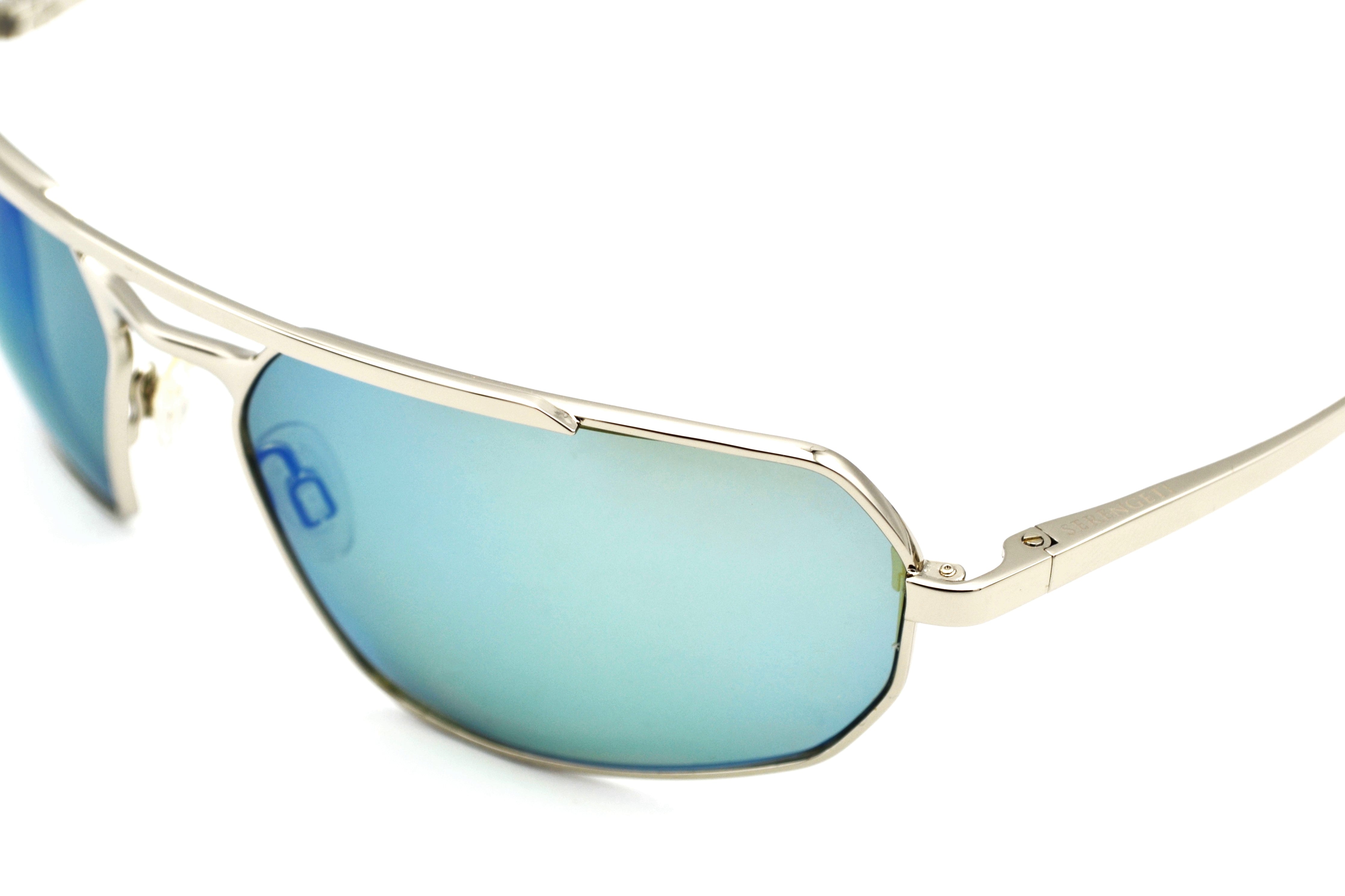 Gafas de sol Serengeti HINKLEY SS570006 Diseño de metal plateado, para hombre