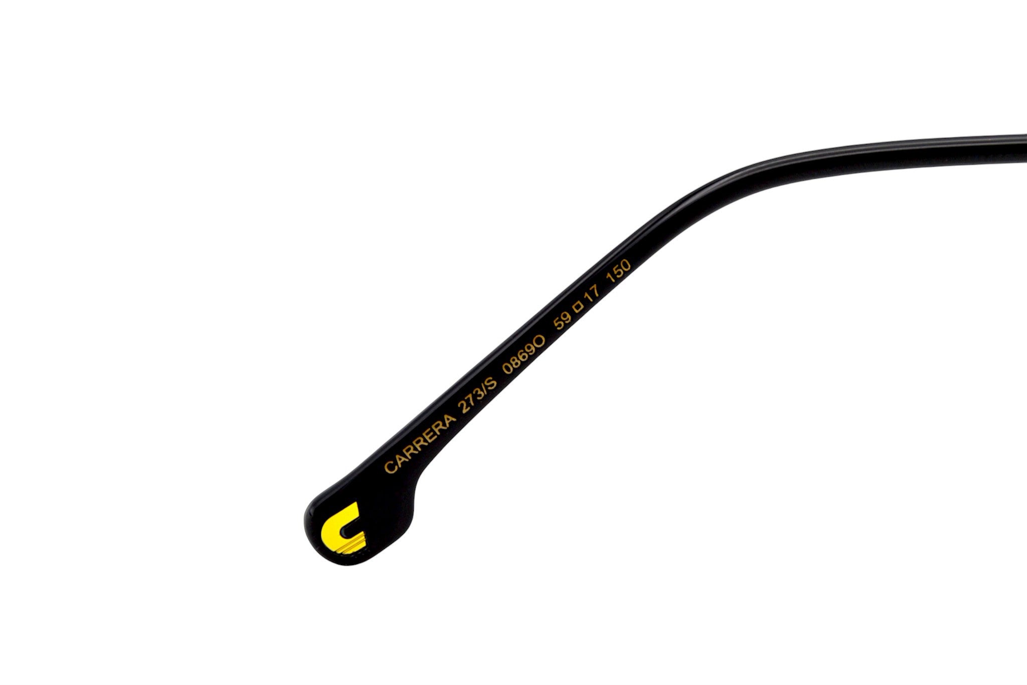 Gafas de sol CARRERA para hombre, con cuero rectangular metal dorado 273S 08690