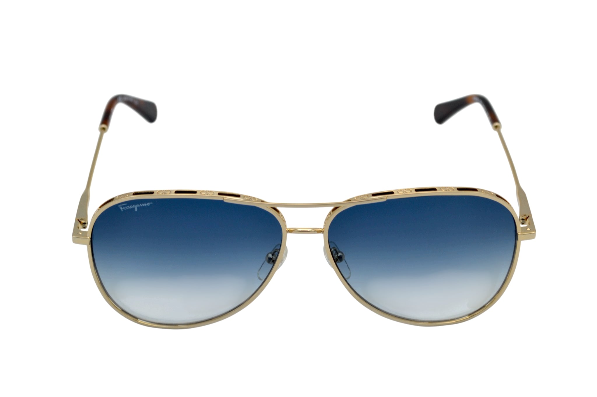 Salvatore Ferragamo SF268S 792 Sunglasses - Women's Aviator Design