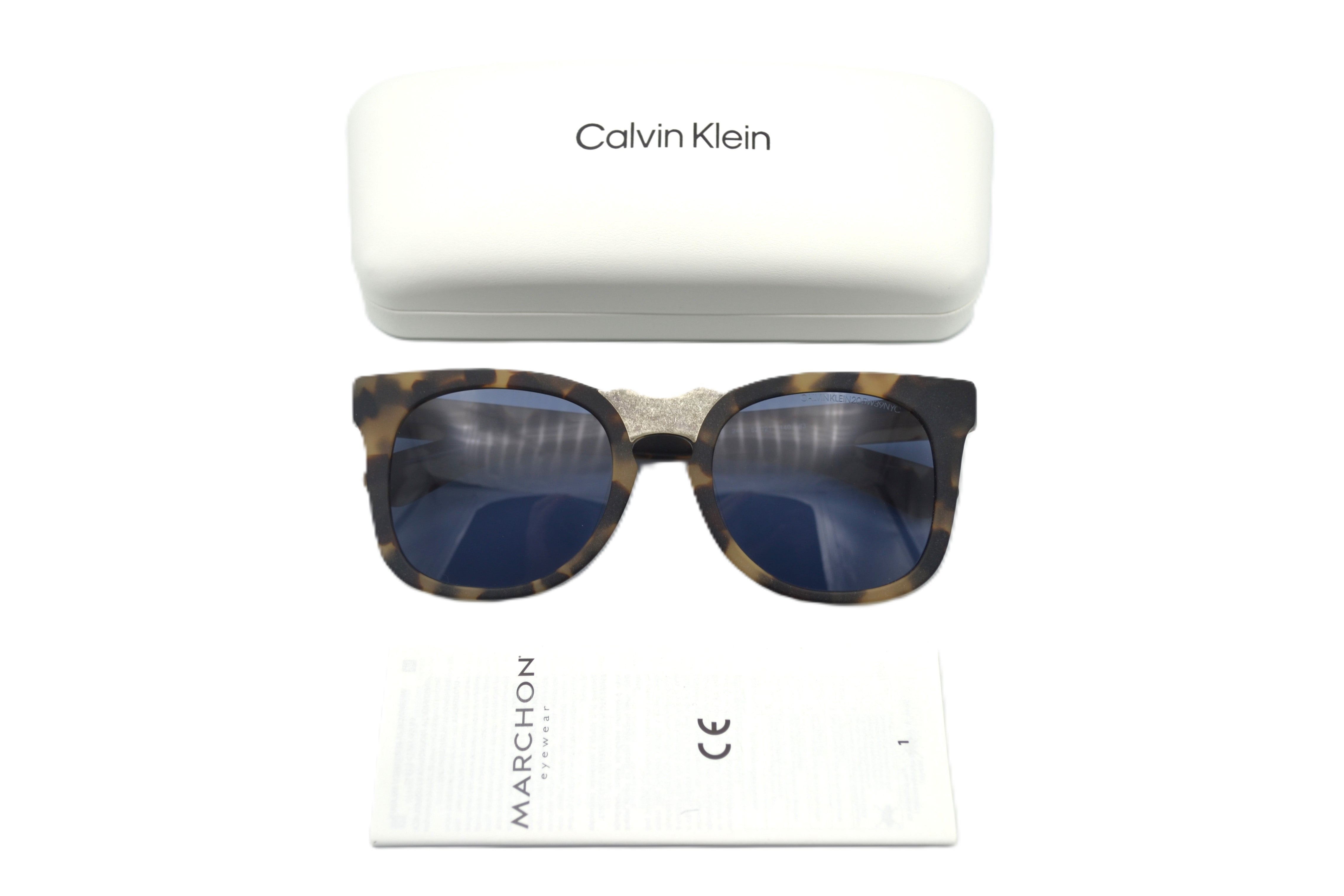 Sunglasses CALVIN KLEIN 205W39NYC - CKNYC1850S 244 Unisex Acetate Design