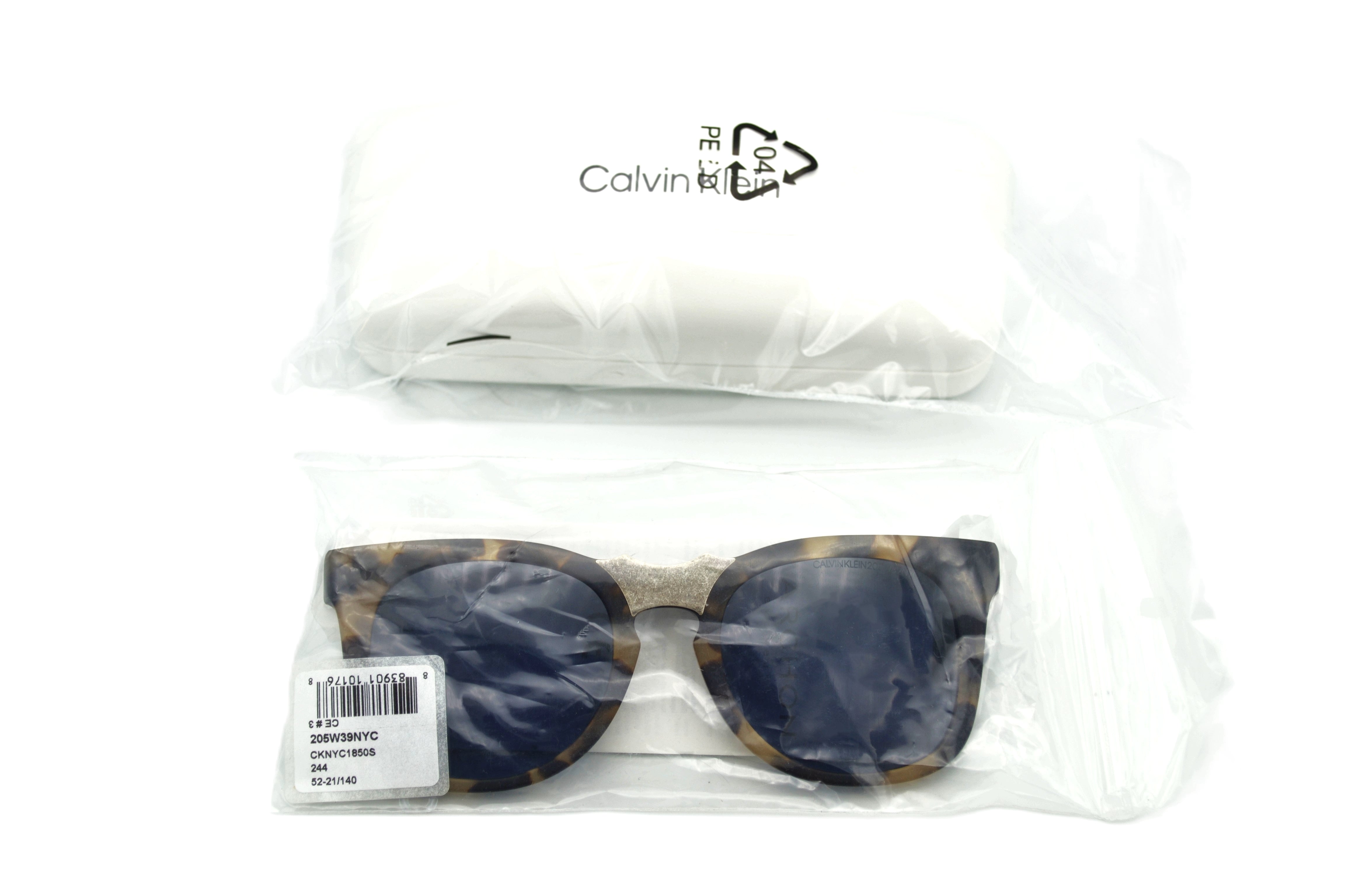 Sunglasses CALVIN KLEIN 205W39NYC - CKNYC1850S 244 Unisex Acetate Design