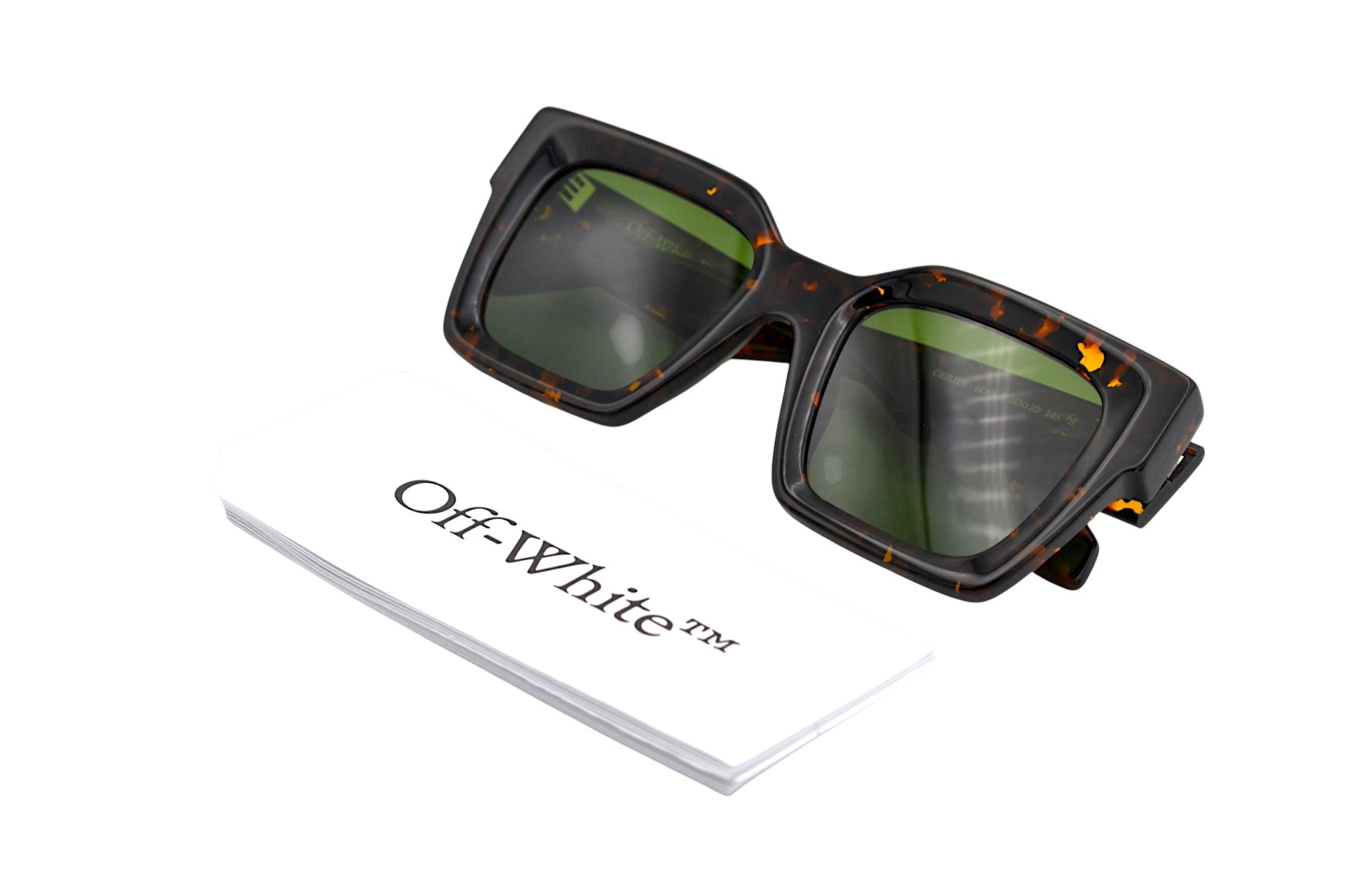 Gafas de sol Off White - JACKSON OERI13I - Diseño de Acetato estilo carey, para hombre