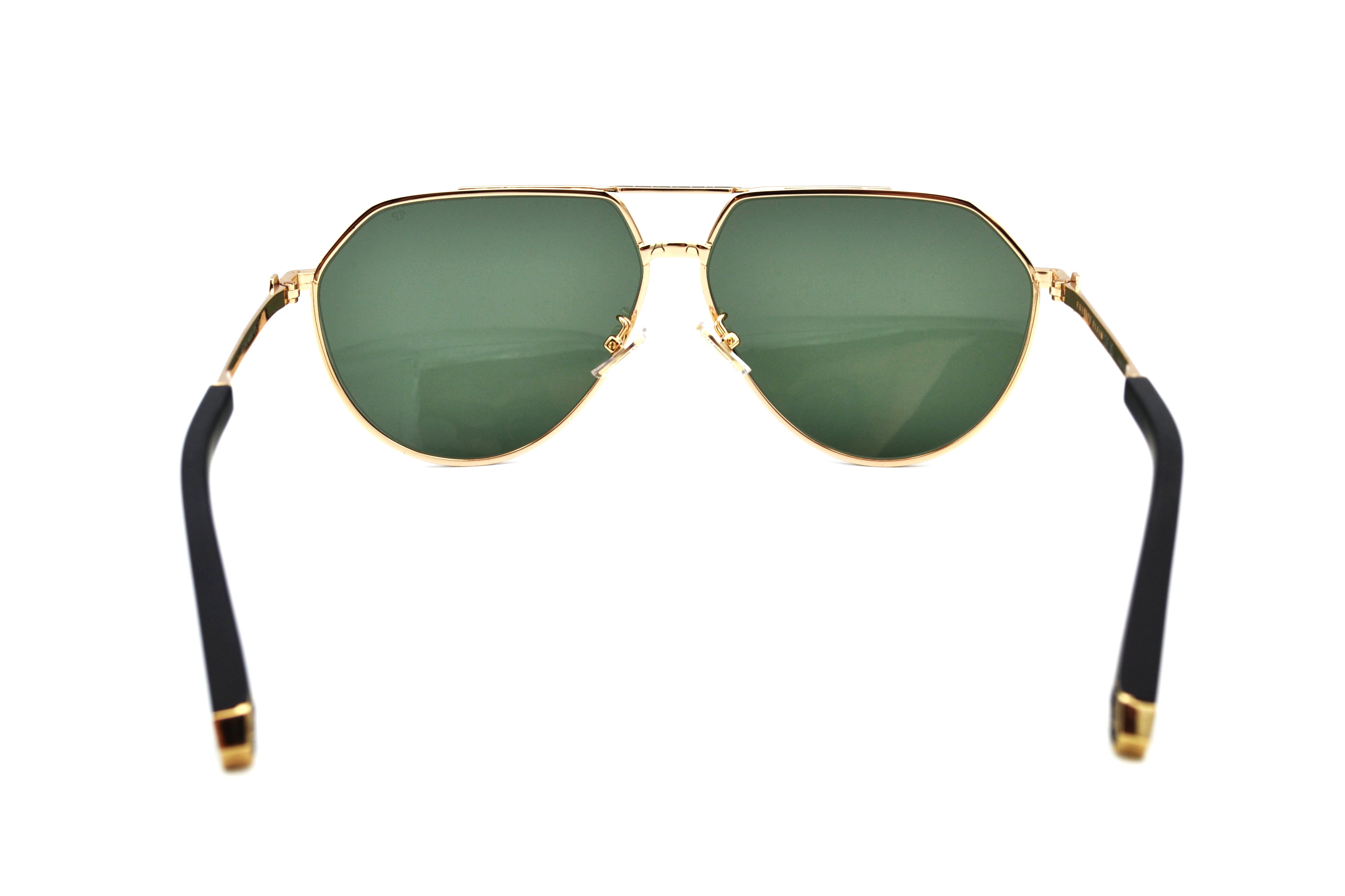 Gafas de sol Philipp Plein - SPP171M Diseño de metal dorado para hombre