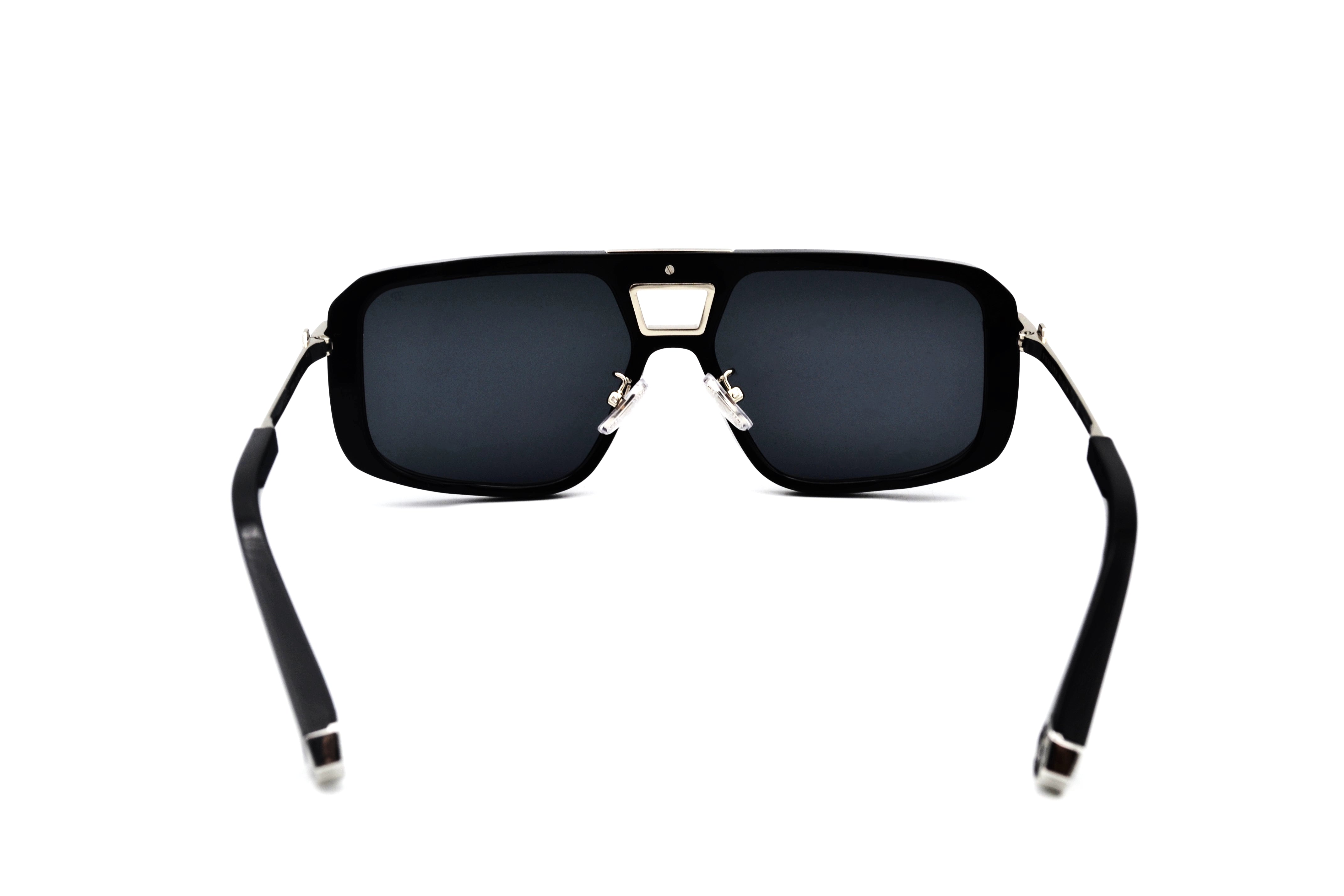 Philipp Plein Sunglasses - Plein Legacy SPP008, Acetate and silver metal design for men