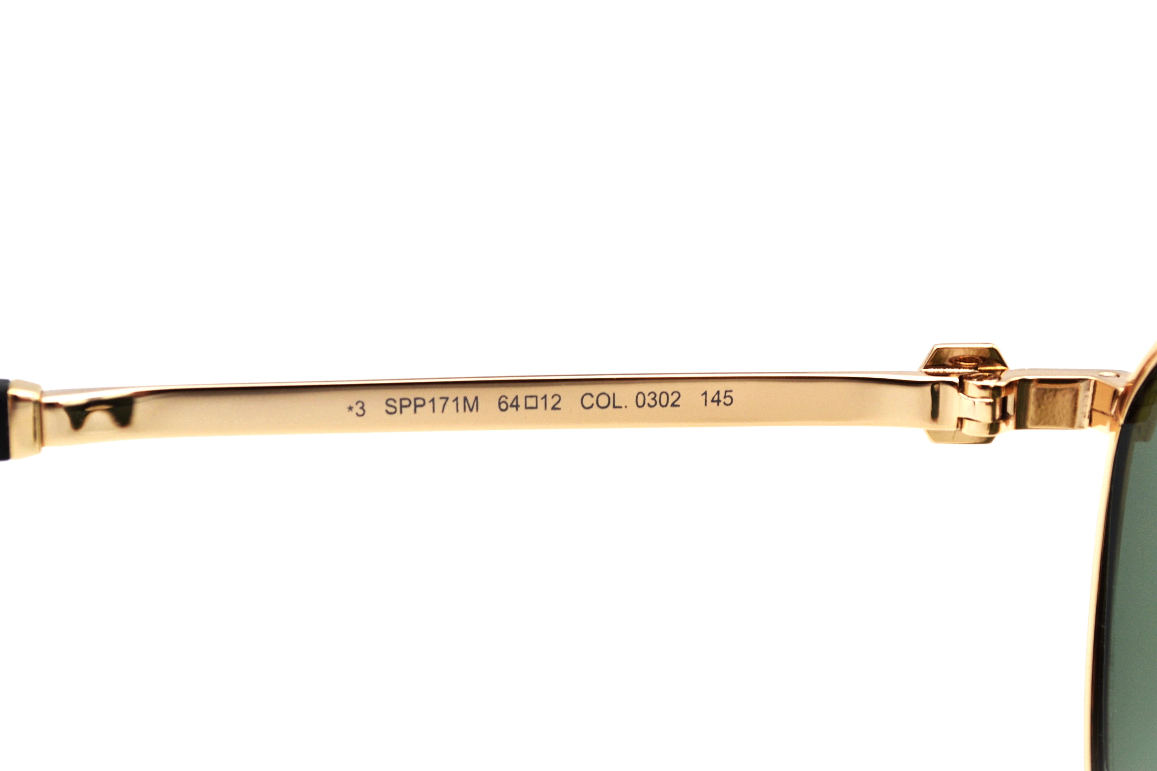 Gafas de sol Philipp Plein - SPP171M Diseño de metal dorado para hombre