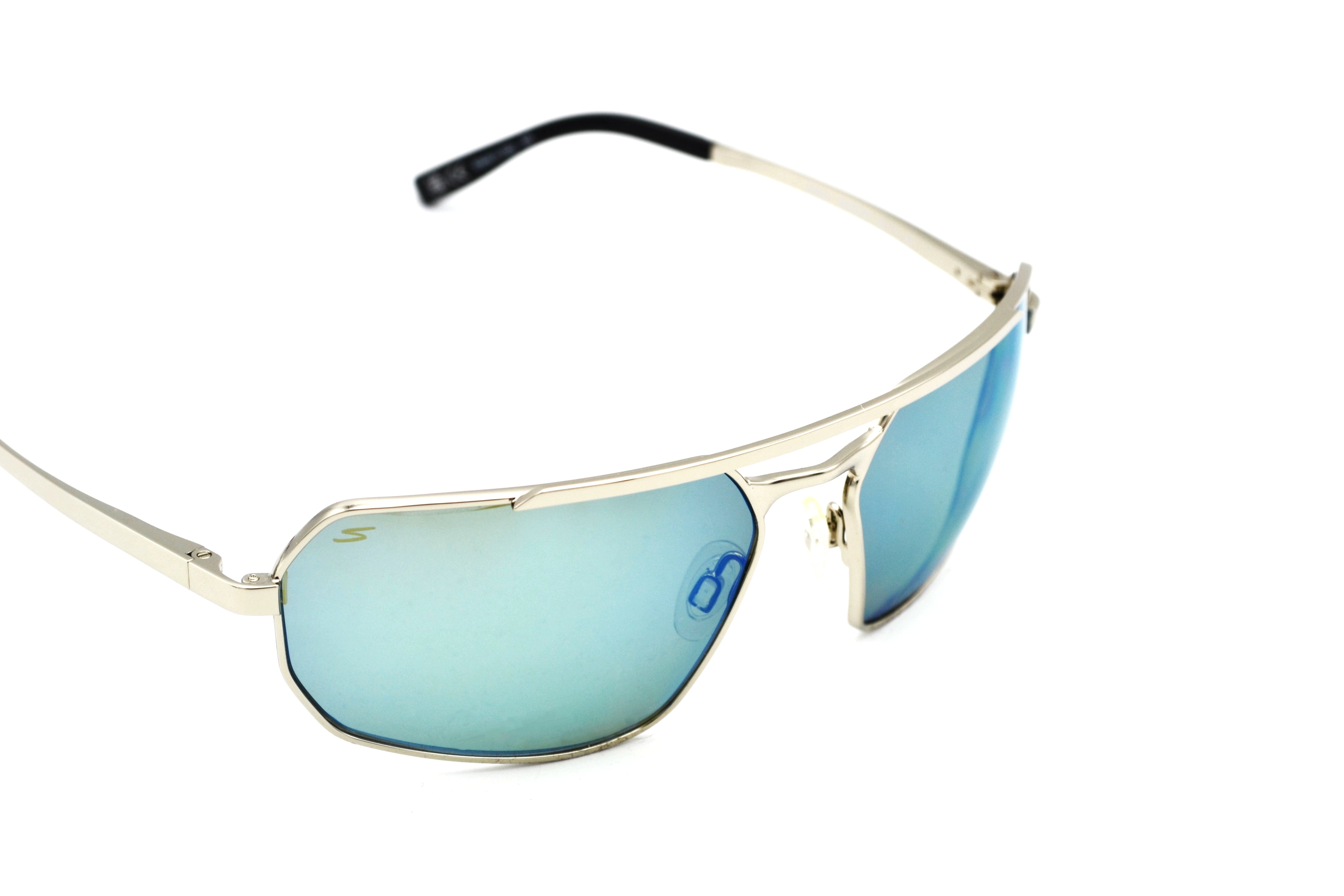 Gafas de sol Serengeti HINKLEY SS570006 Diseño de metal plateado, para hombre