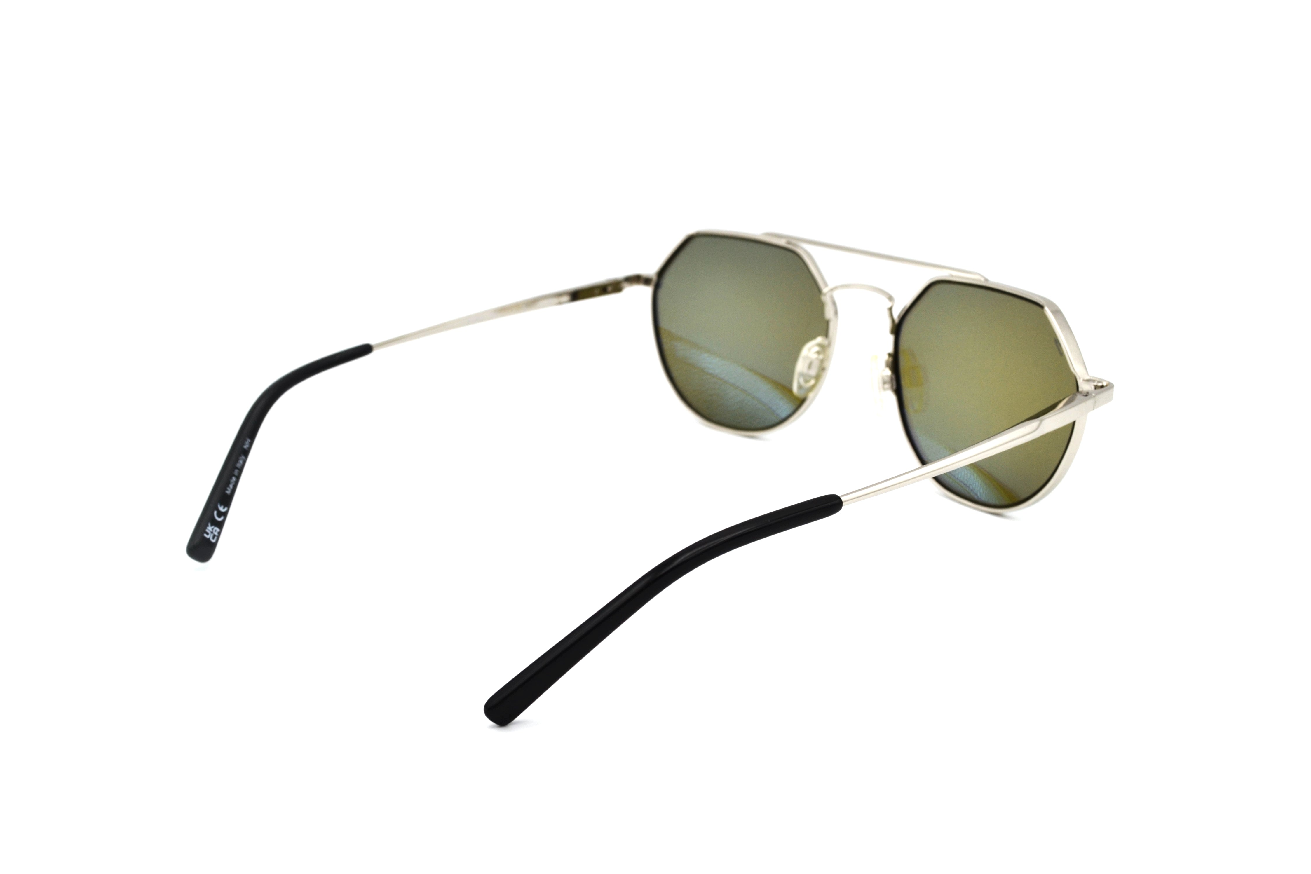 Gafas de sol Serengeti SHELBY SS533004 Diseño de metal plateado, unisex