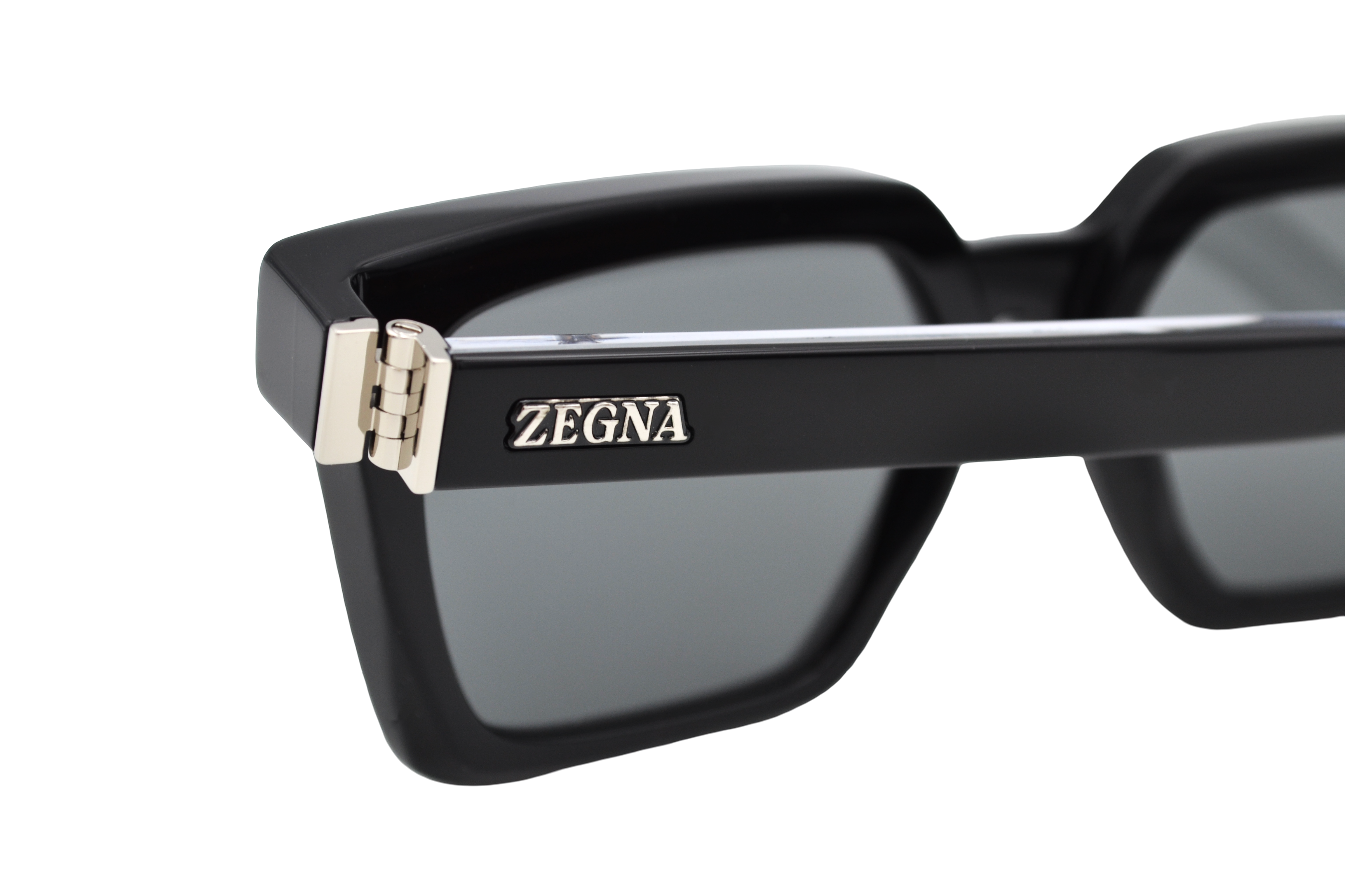 Gafas de sol Ermenegildo Zegna EZ0214 01A - Diseño de Acetato negro para hombre