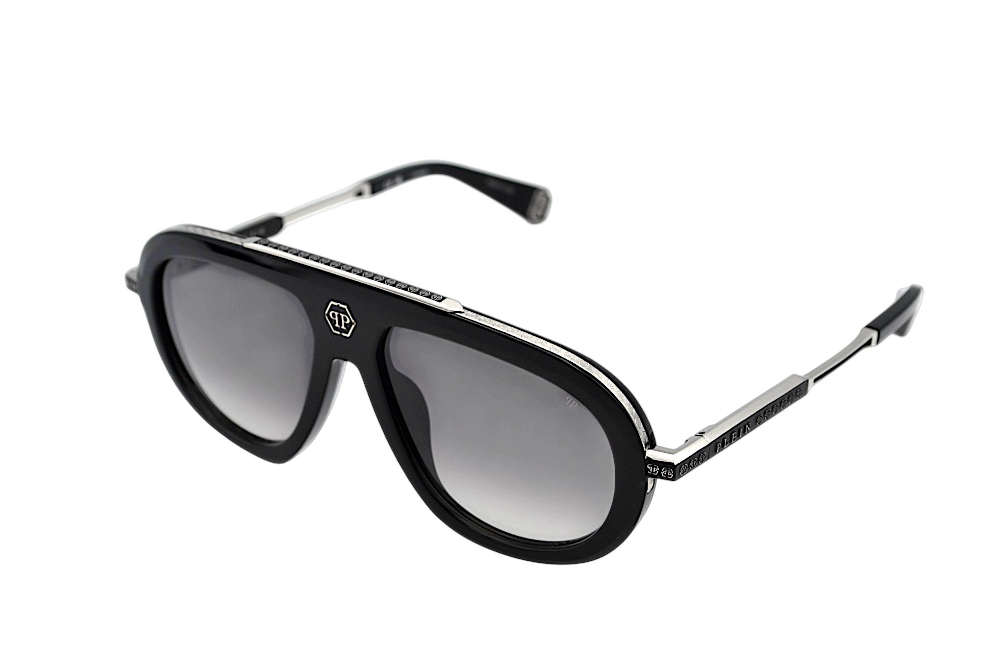 Gafas de sol Philipp Plein - PLEIN LEGACY SPP151 700Y Diseño de titanio y acetato para hombre