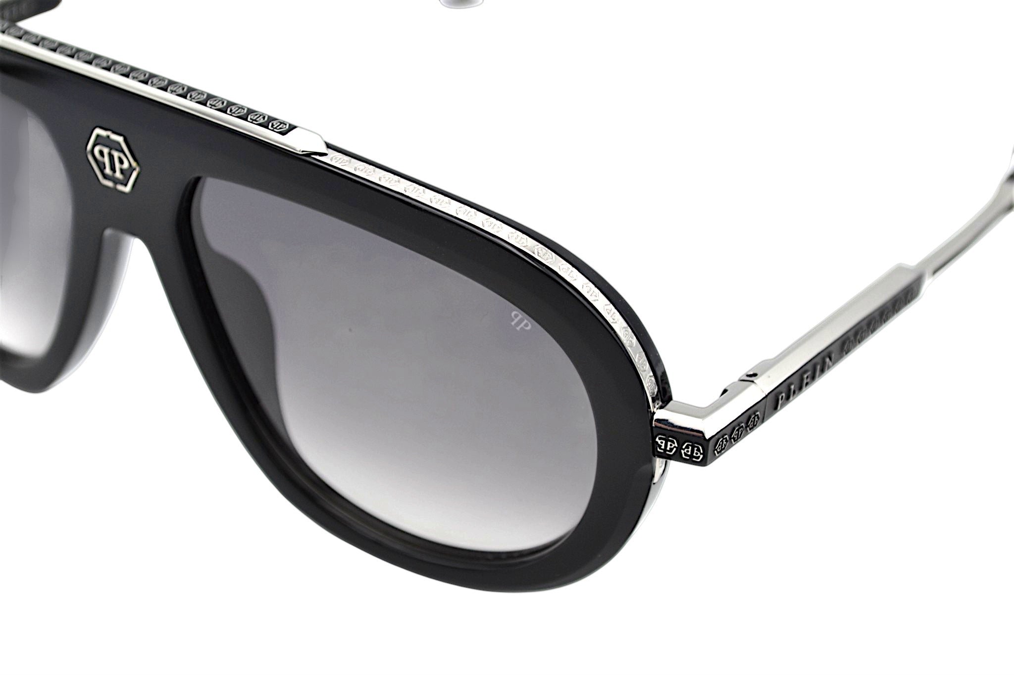 Gafas de sol Philipp Plein - PLEIN LEGACY SPP151 700Y Diseño de titanio y acetato para hombre