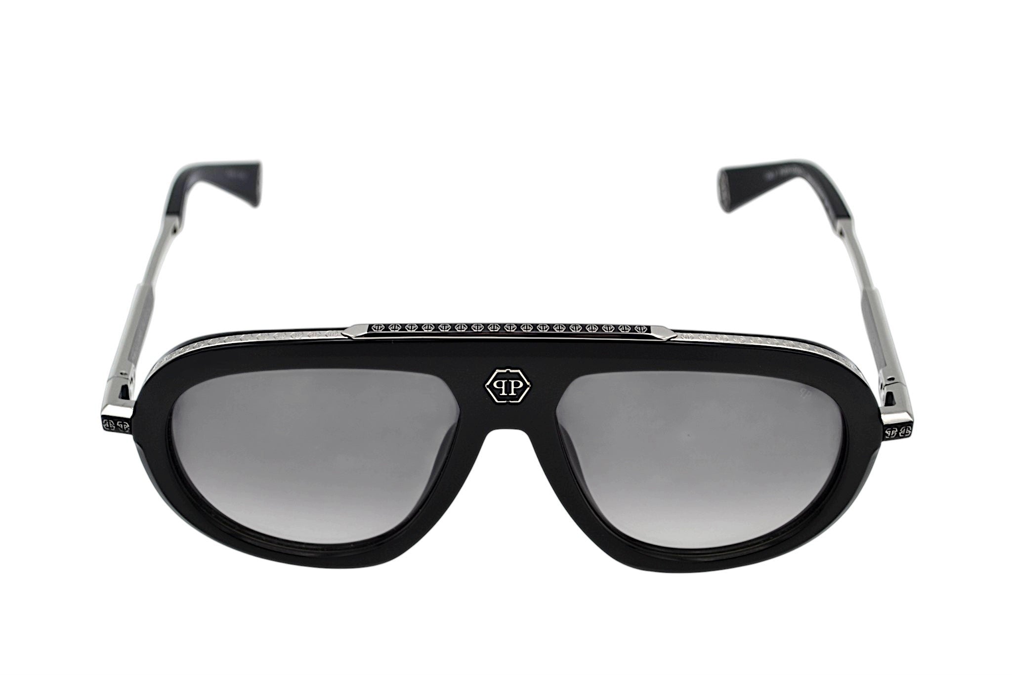 Gafas de sol Philipp Plein - PLEIN LEGACY SPP151 700Y Diseño de titanio y acetato para hombre