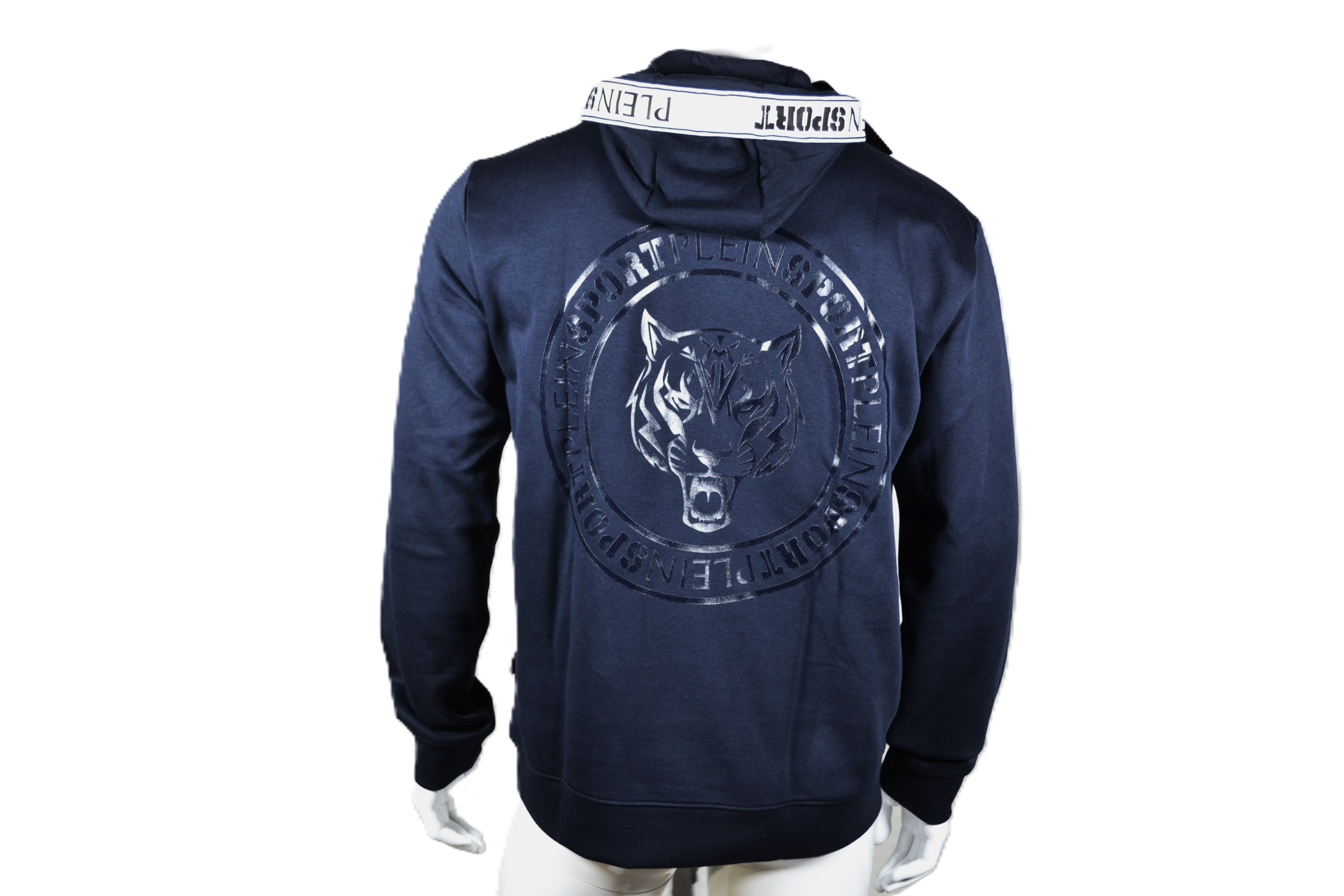 Sudadera con capucha PLEIN SPORT para hombre color azul, FIPSC610