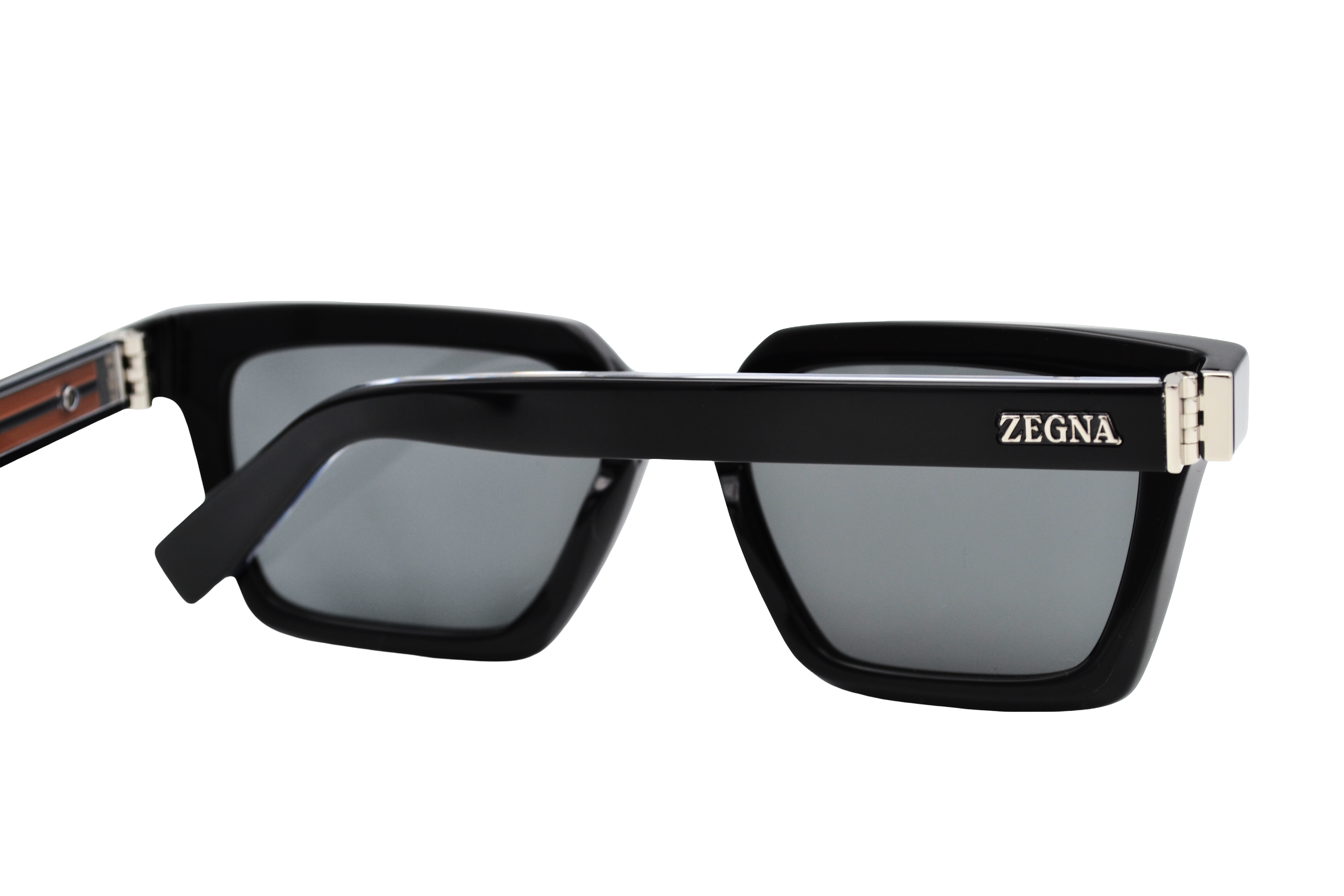 Gafas de sol Ermenegildo Zegna EZ0214 01A - Diseño de Acetato negro para hombre