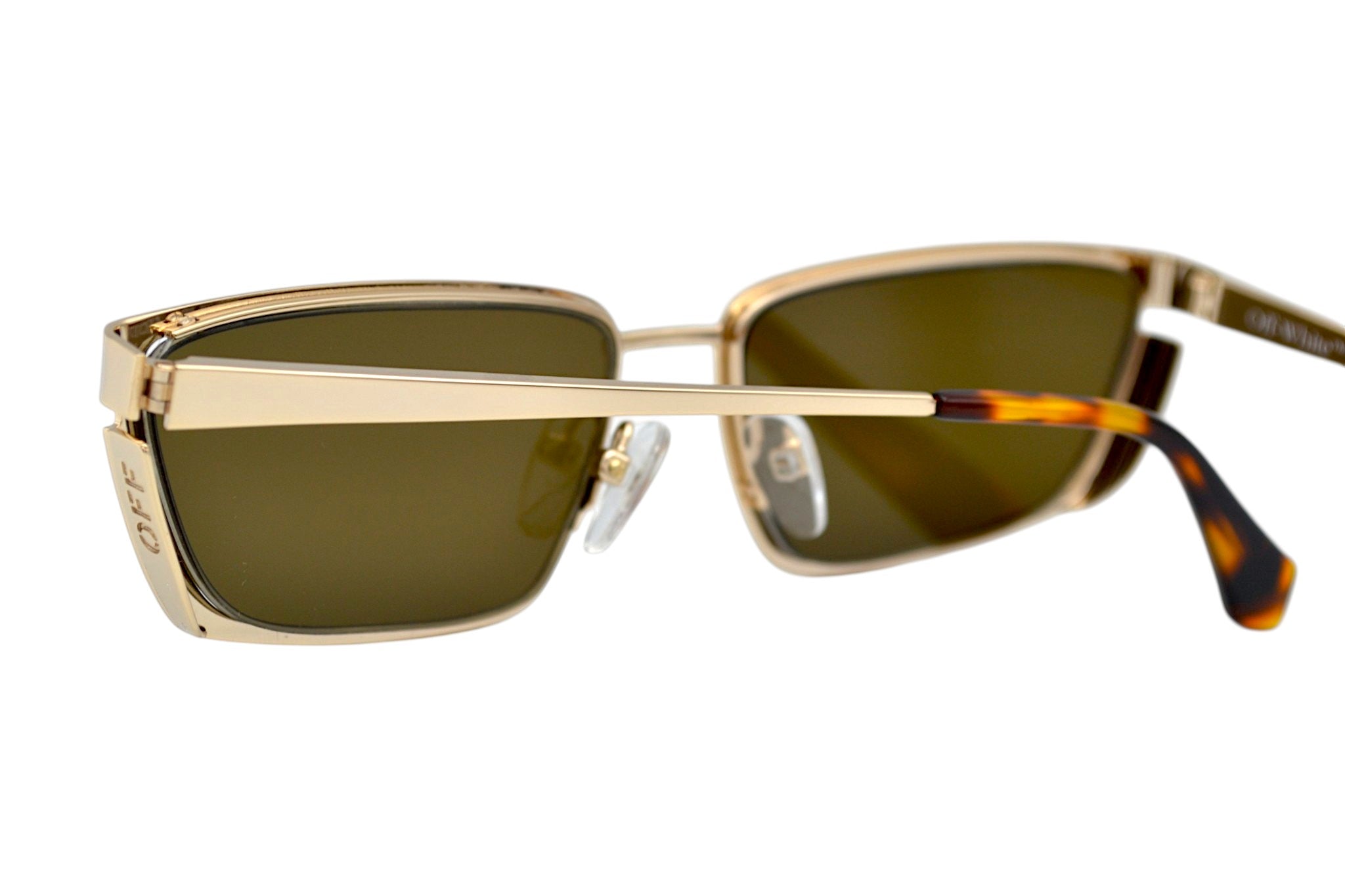 Gafas de sol Off White - RICHFIELD OERI119 7676 - Diseño de Acetato estilo carey, para hombre