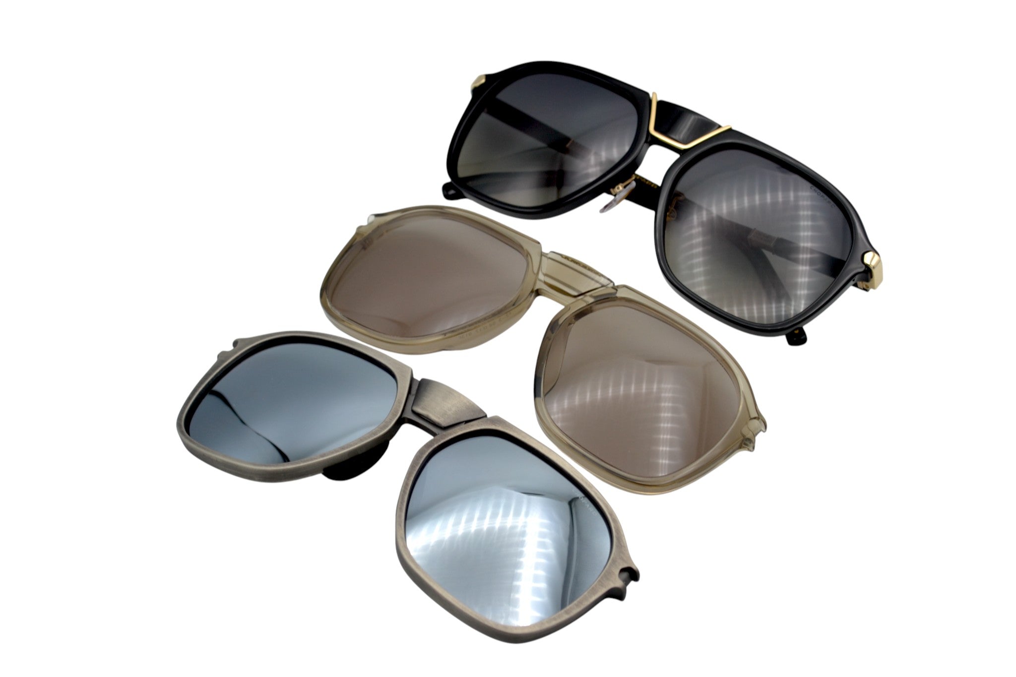 Gafas de sol Chopard SCHG08 0RAC Diseño rectangular lentes intercambiables