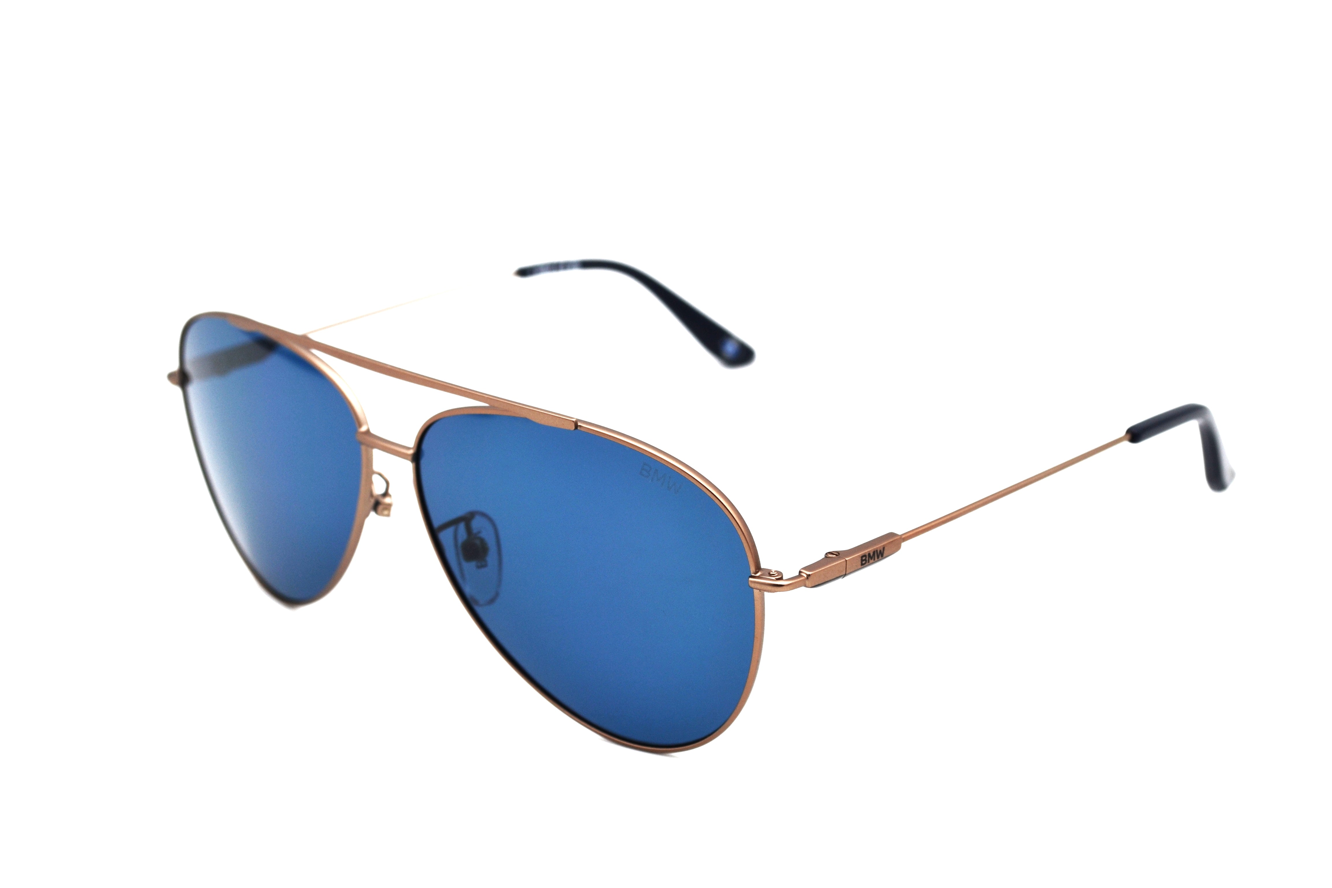 Gafas de sol BMW Eyewear BW0045H 35V - Diseño de aviador de metal bronce