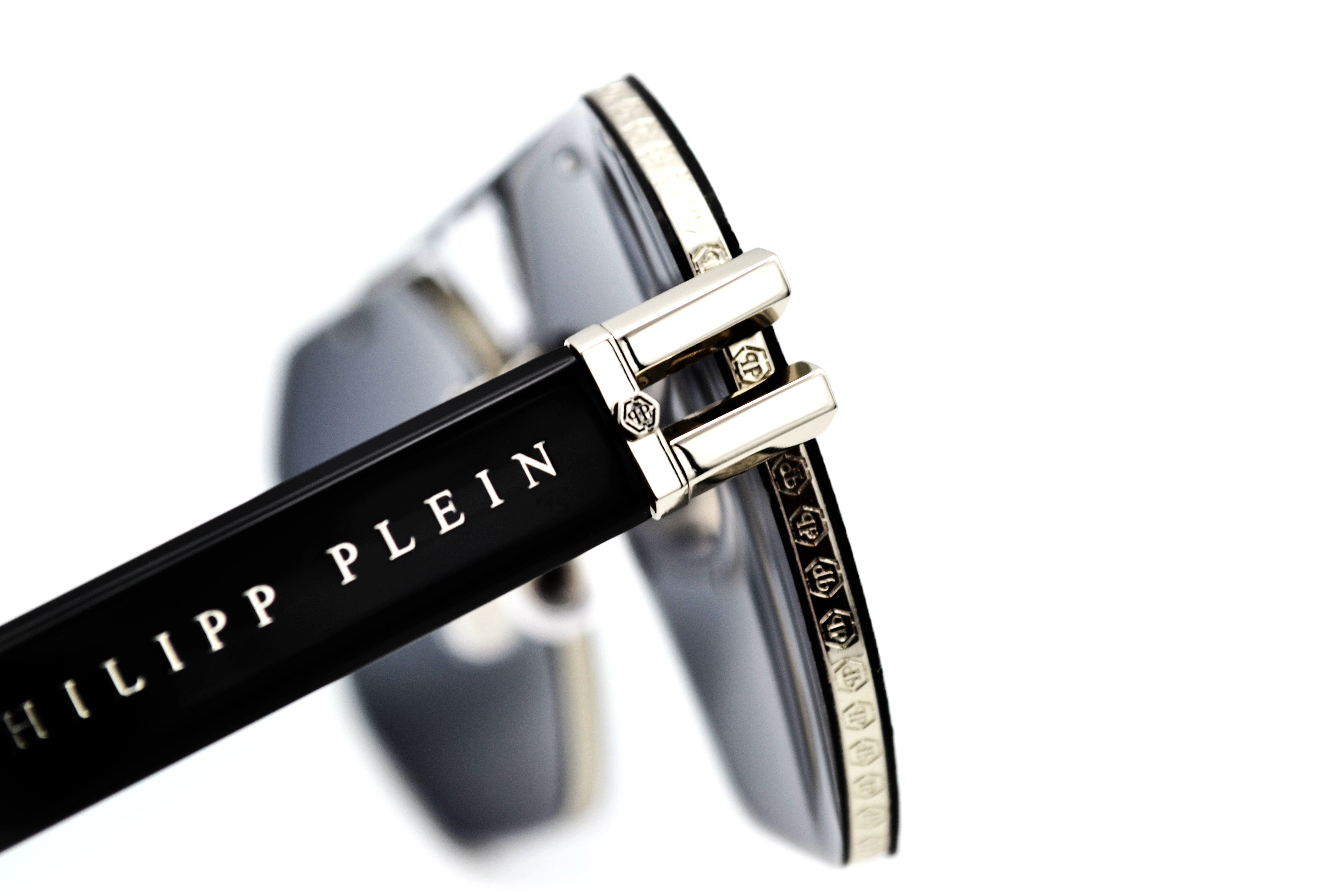 Philipp Plein Sunglasses - Plein ICON Silver Metal Design for Men