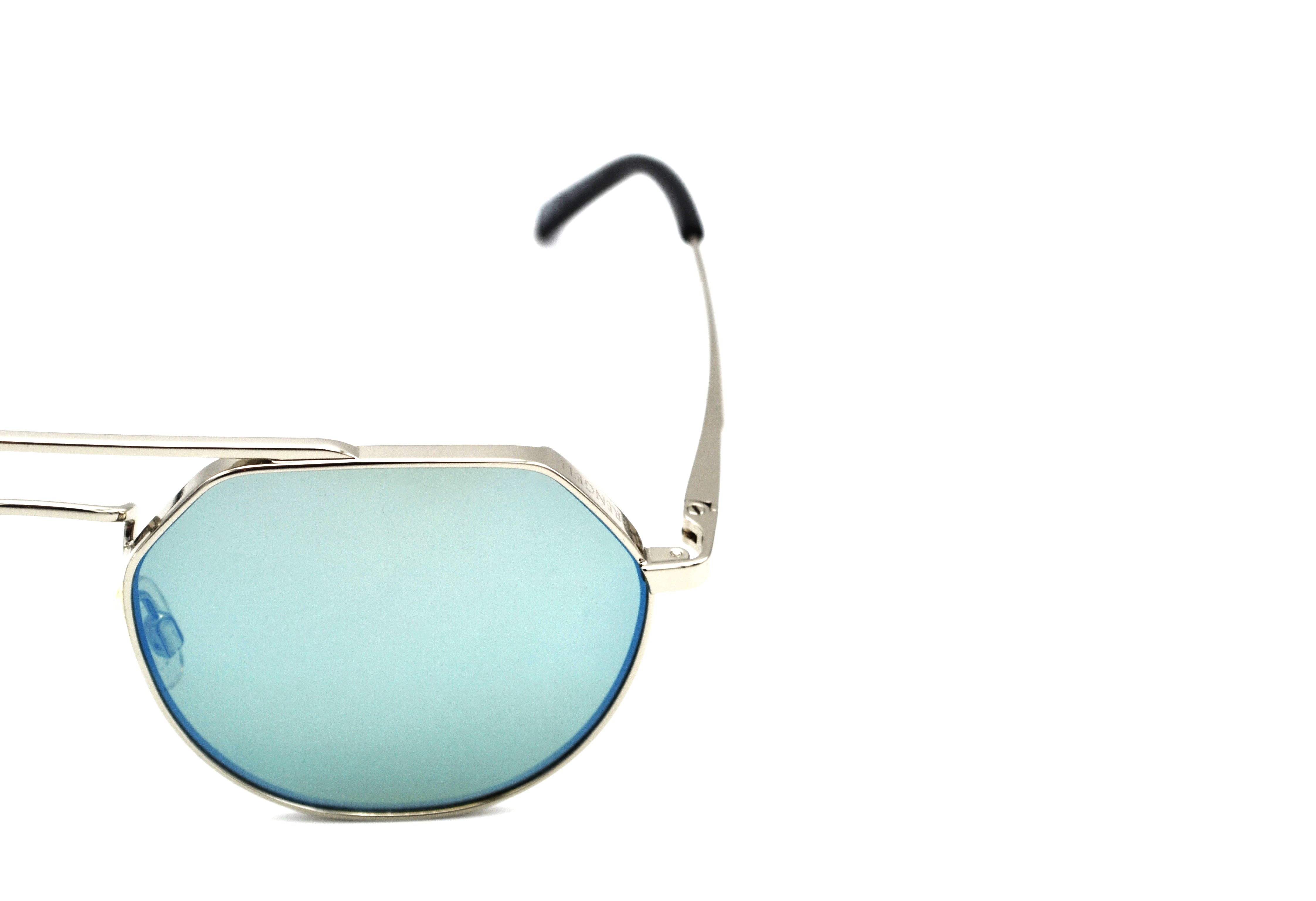 Gafas de sol Serengeti SHELBY SS533004 Diseño de metal plateado, unisex