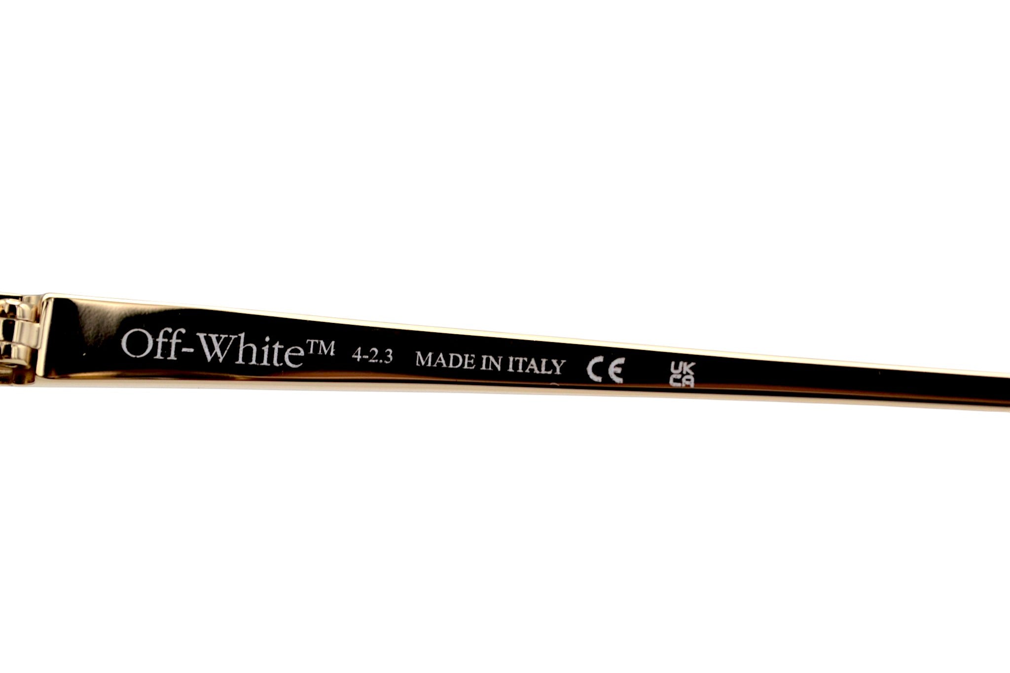 Gafas de sol Off White - RICHFIELD OERI119 7676 - Diseño de Acetato estilo carey, para hombre