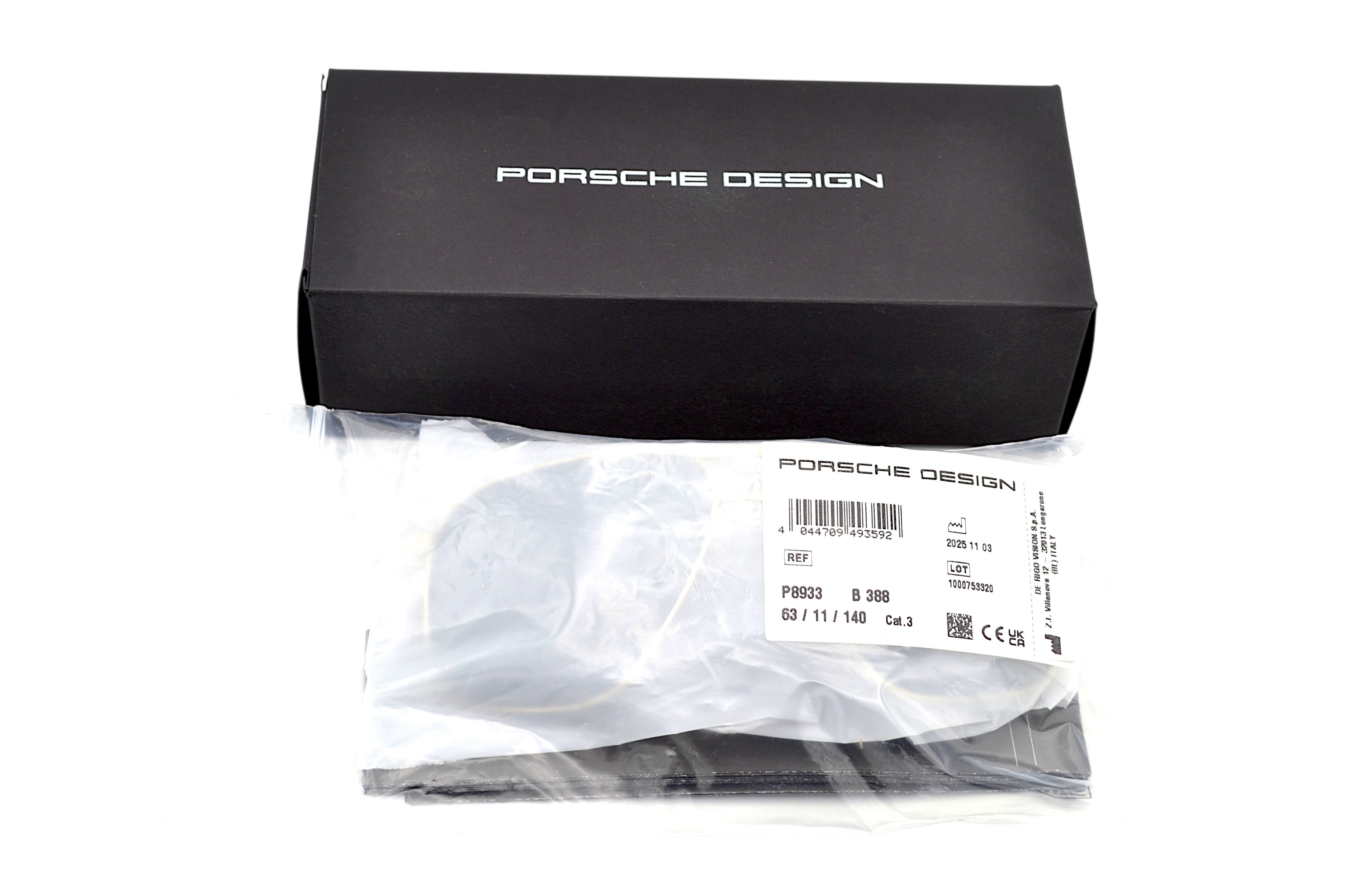 Gafas de sol Porsche Design P8933B - fabricada en Italia por De Rigo, para hombre