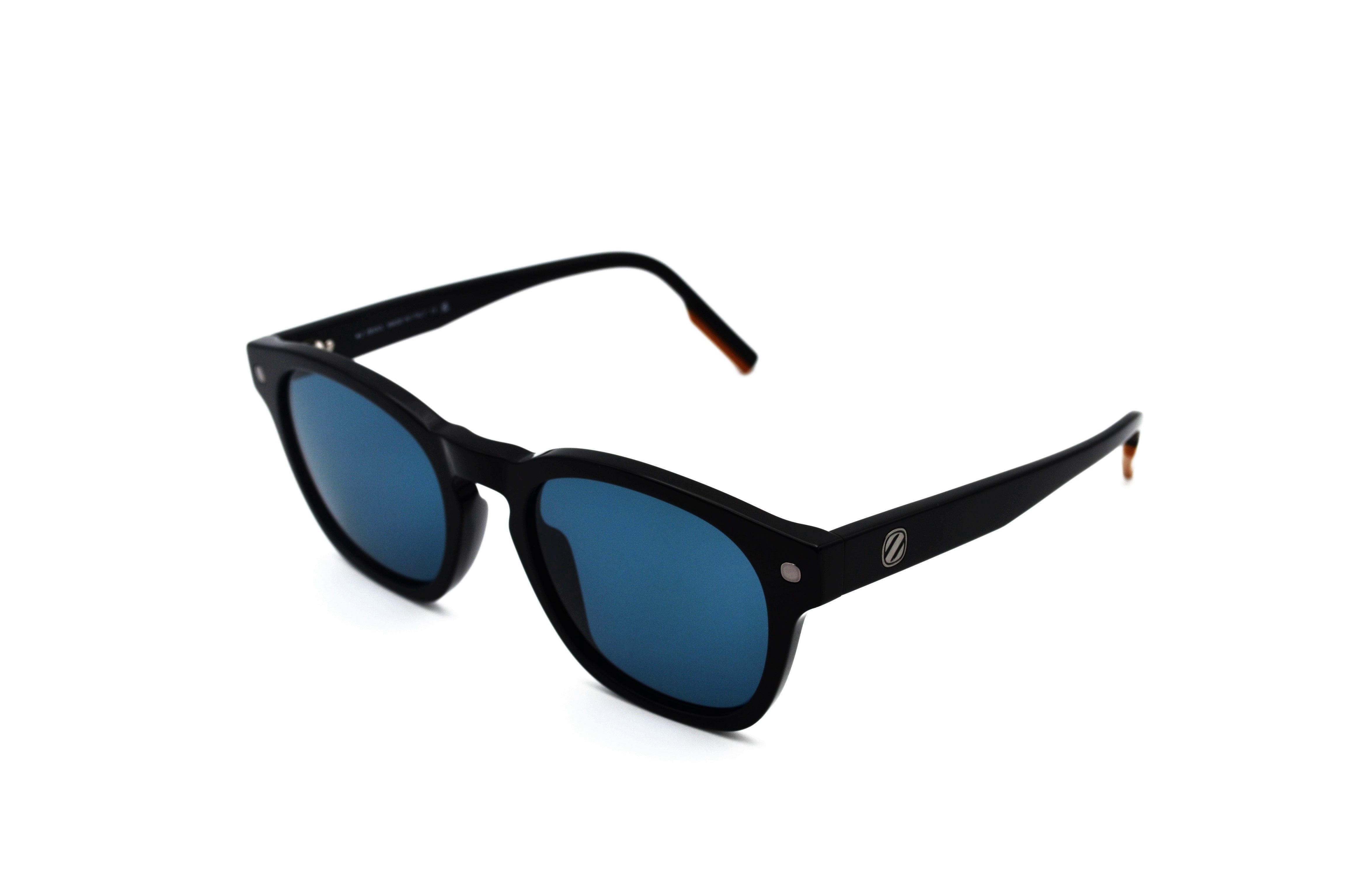 Gafas de sol Ermenegildo Zegna EZ0195 01V - Diseño de acetato negro para hombre