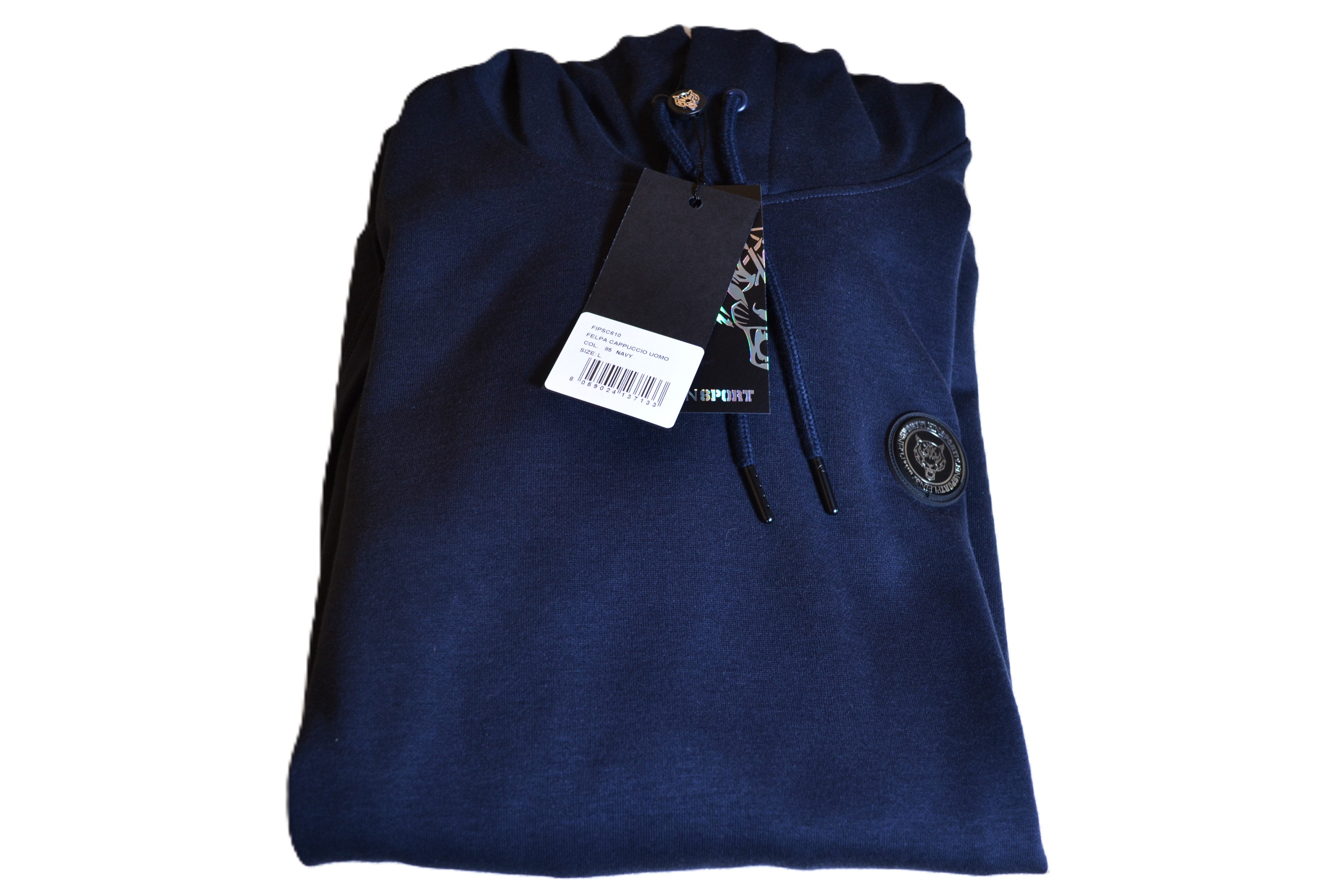 Sudadera con capucha PLEIN SPORT para hombre color azul, FIPSC610