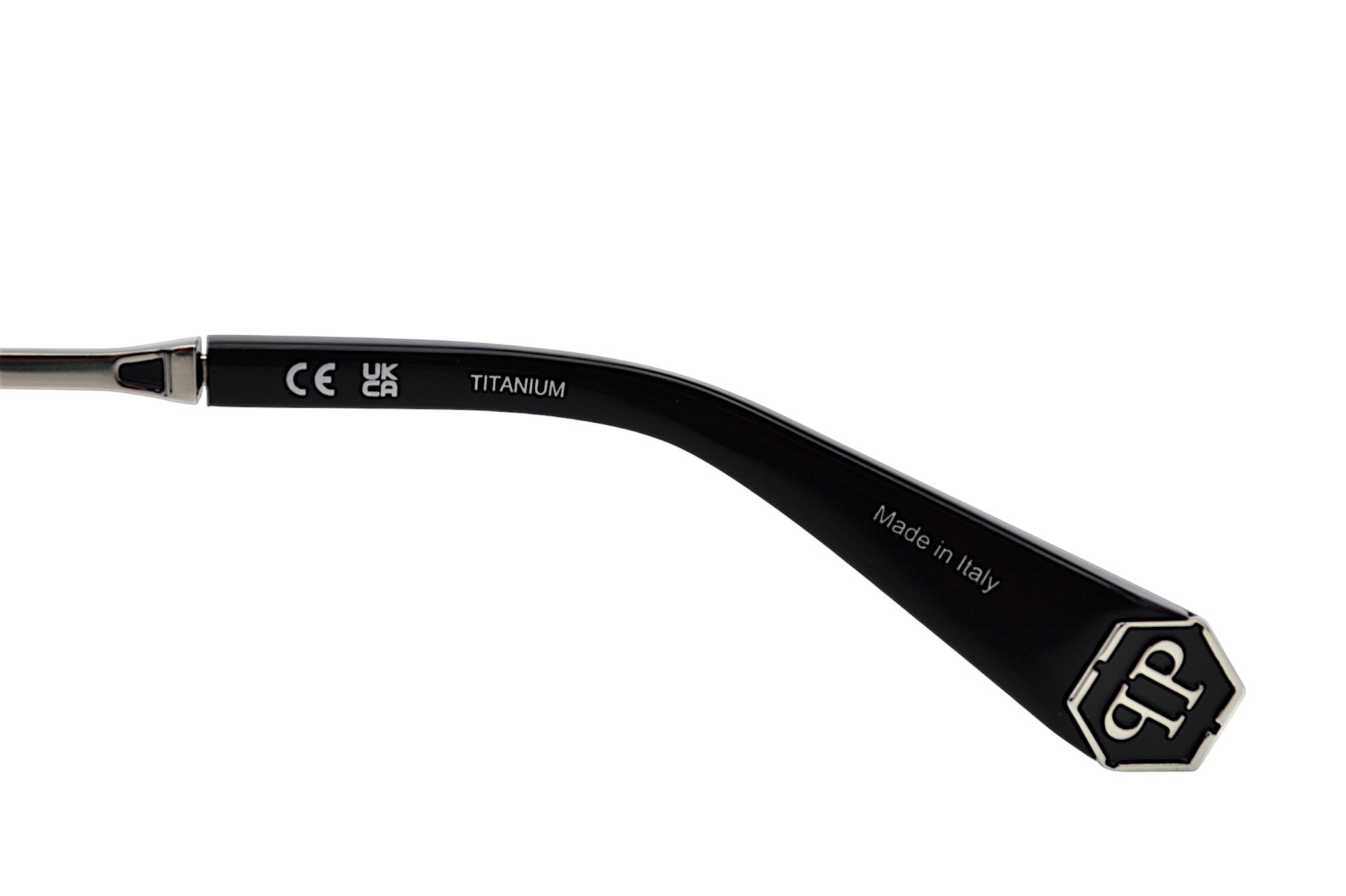 Gafas de sol Philipp Plein - PLEIN LEGACY SPP151 700Y Diseño de titanio y acetato para hombre