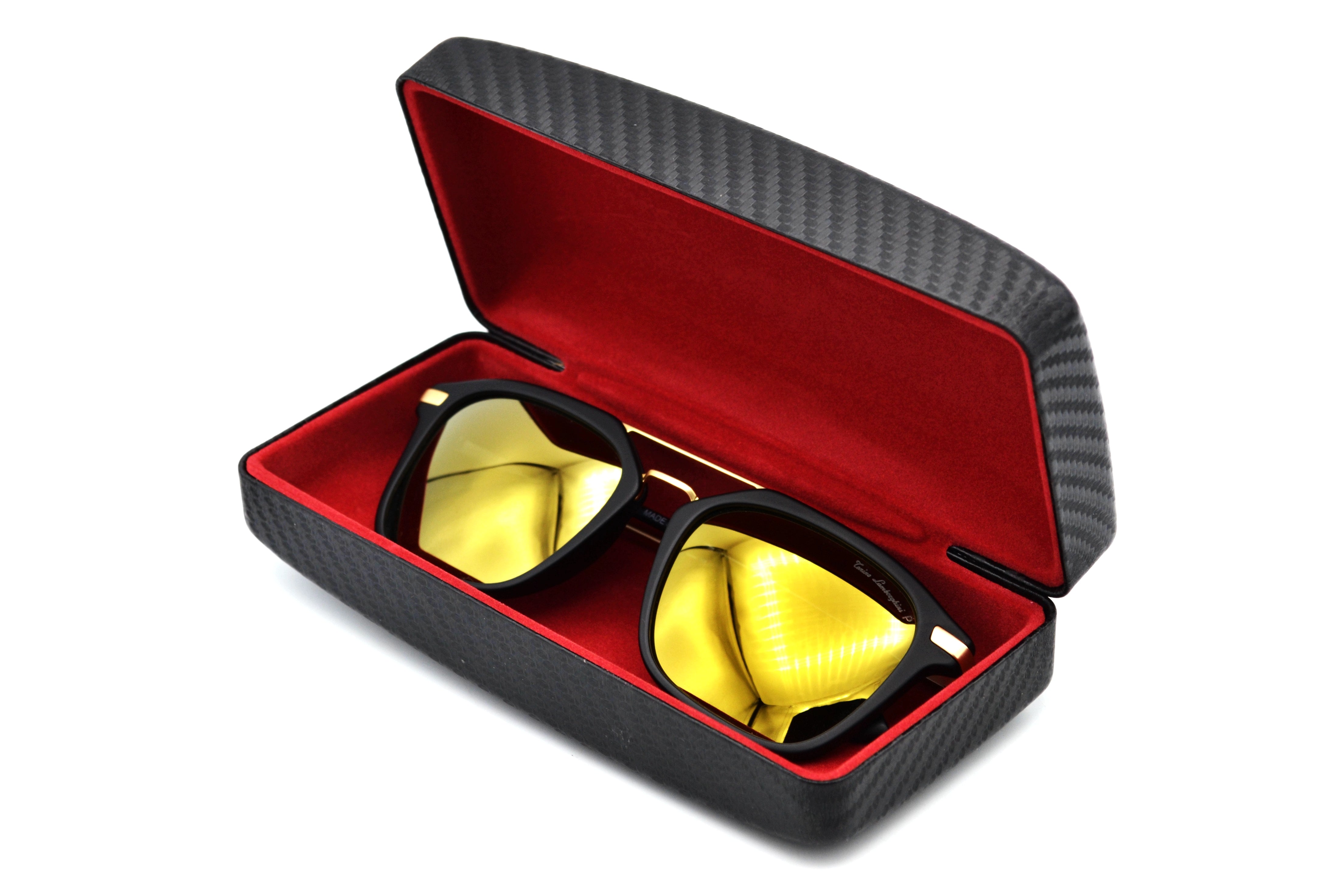 Gafas de sol Tonino Lamborghini TL905S03 Acetato i metal dorado, Lentes Polarizadas