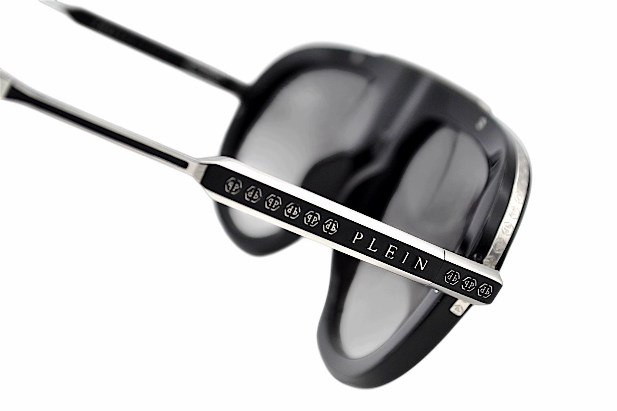 Gafas de sol Philipp Plein - PLEIN LEGACY SPP151 700Y Diseño de titanio y acetato para hombre