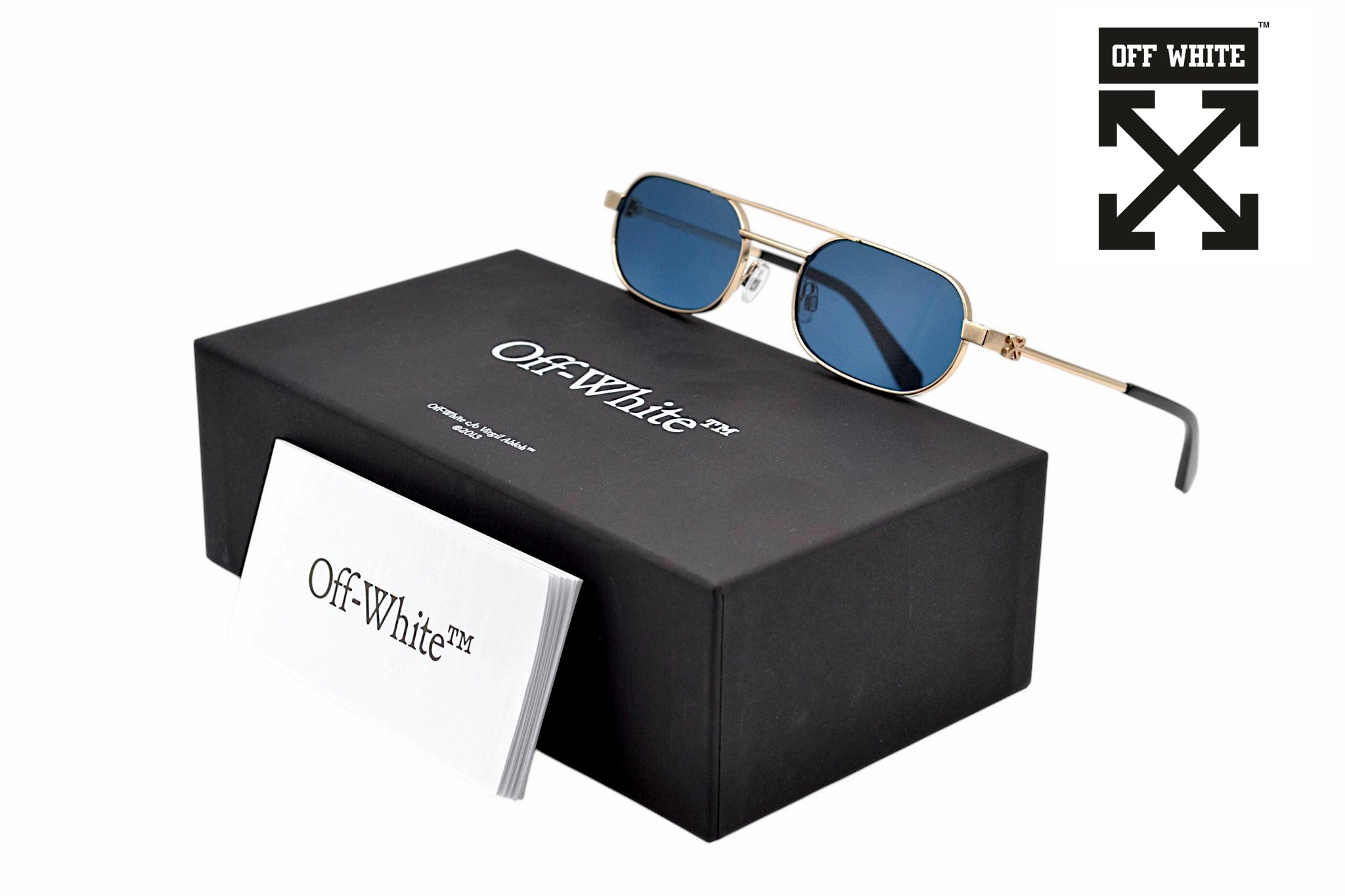 Gafas de sol Off White - VAIDEN OERI1123 - Diseño de Acetato estilo carey, para hombre