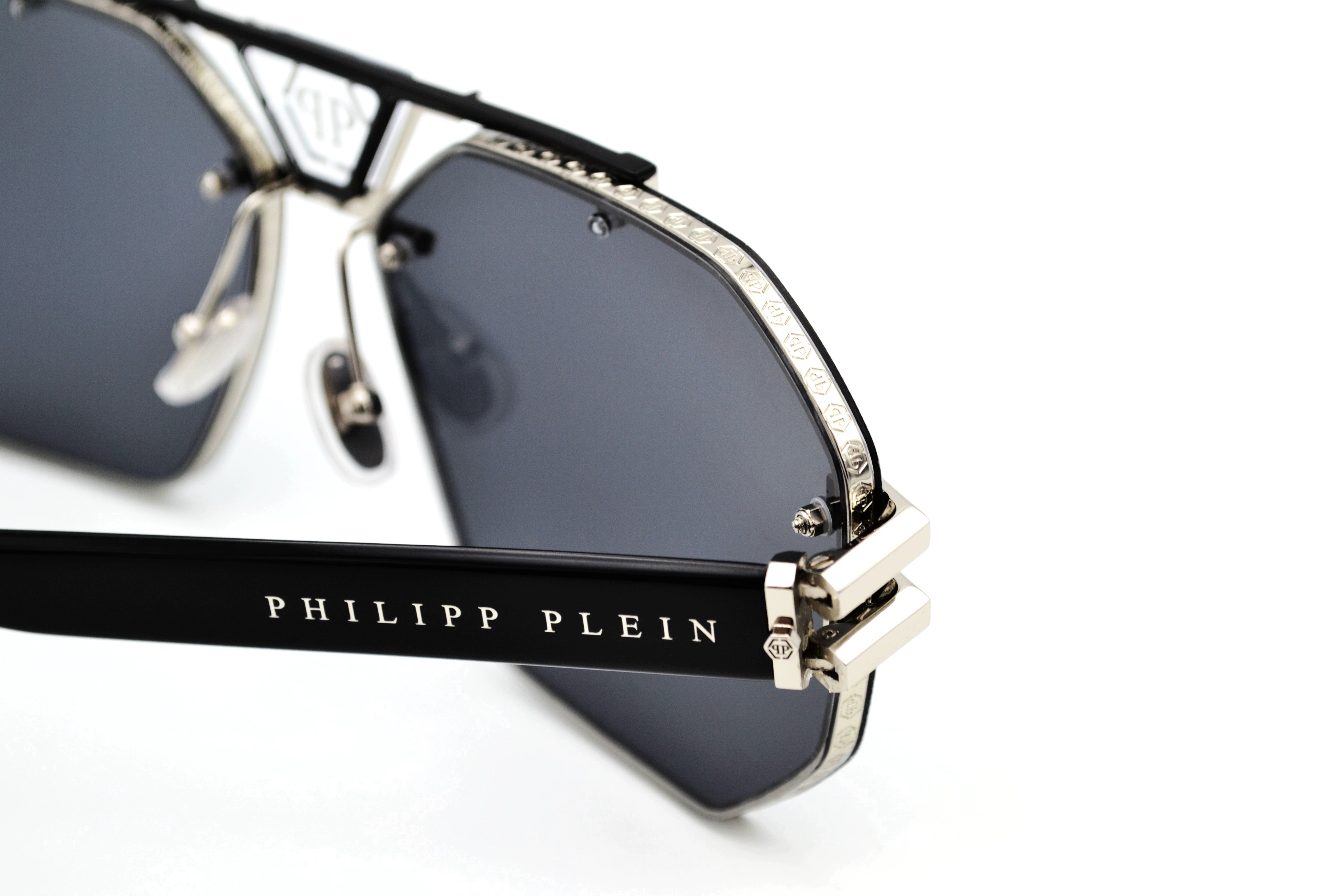 Philipp Plein Sunglasses - Plein ICON Silver Metal Design for Men