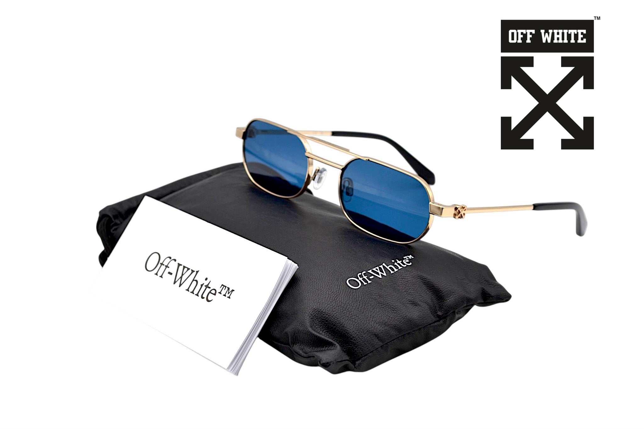 Gafas de sol Off White - VAIDEN OERI1123 - Diseño de Acetato estilo carey, para hombre