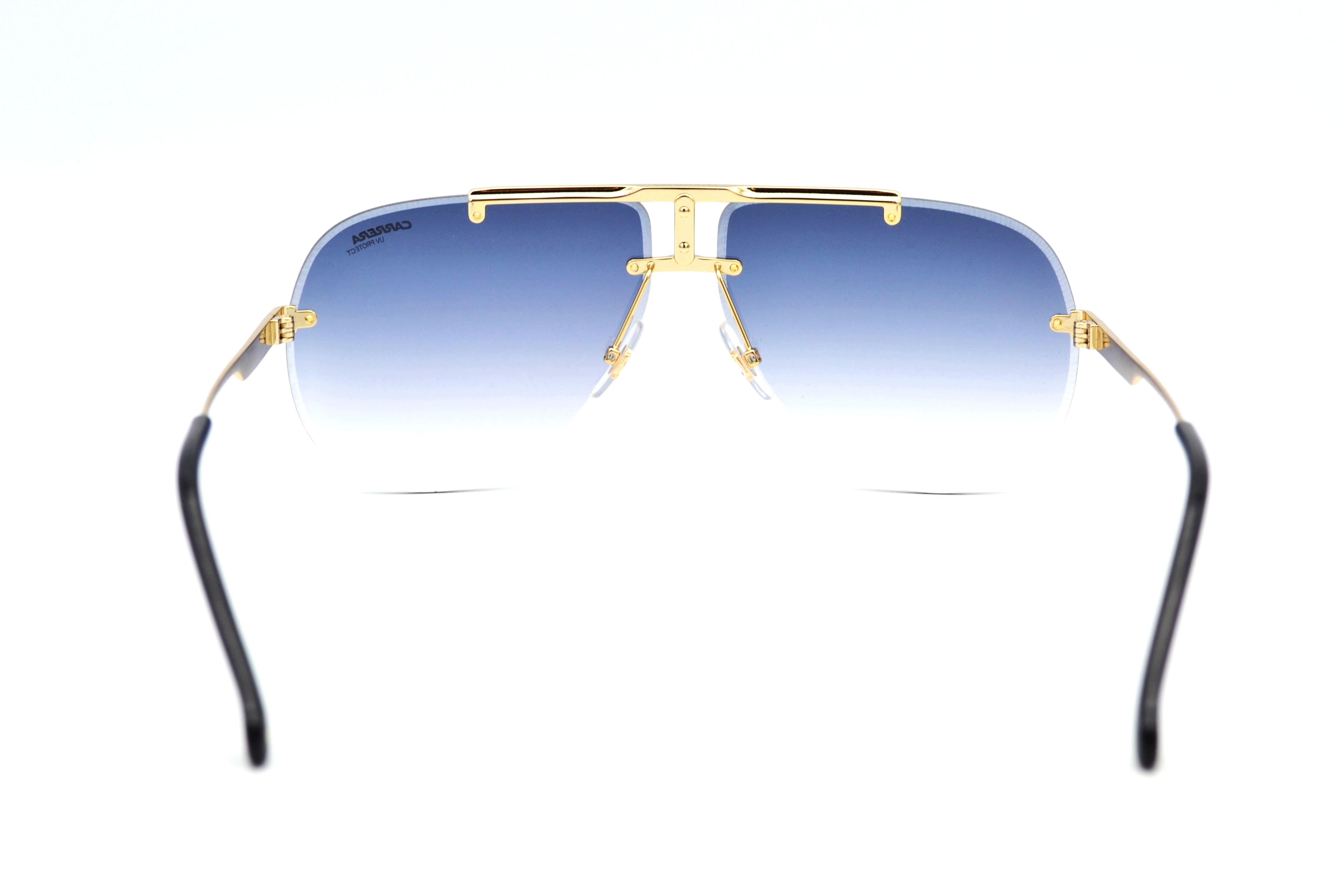 CARRERA sunglasses for men, rectangular design, gold metal 1052S RHL08