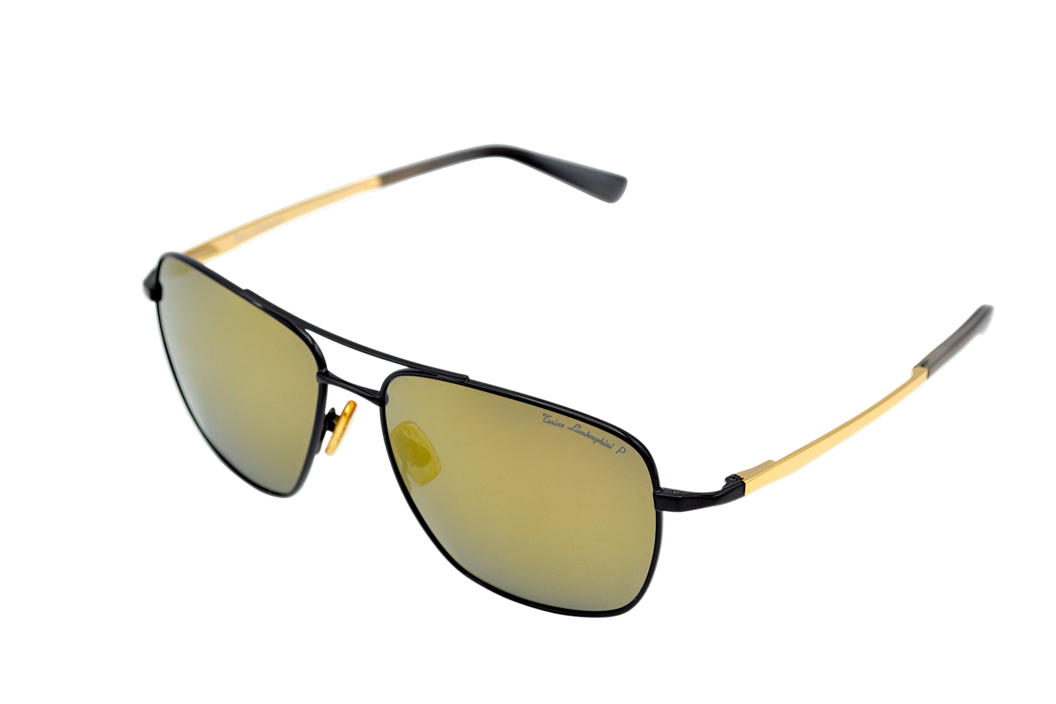Gafas de sol Tonino Lamborghini TL904S03  Metal dorado, Lentes de color amarillo
