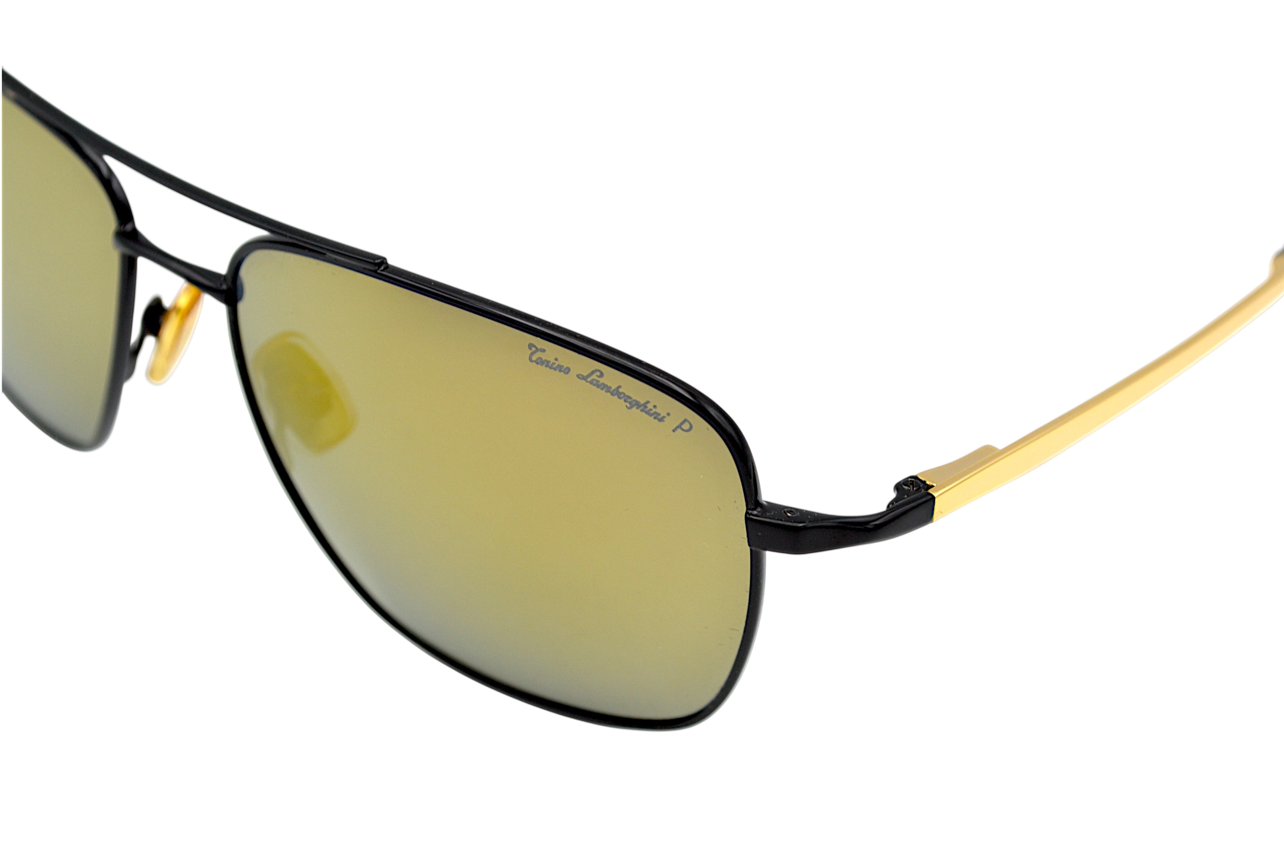 Gafas de sol Tonino Lamborghini TL904S03  Metal dorado, Lentes de color amarillo