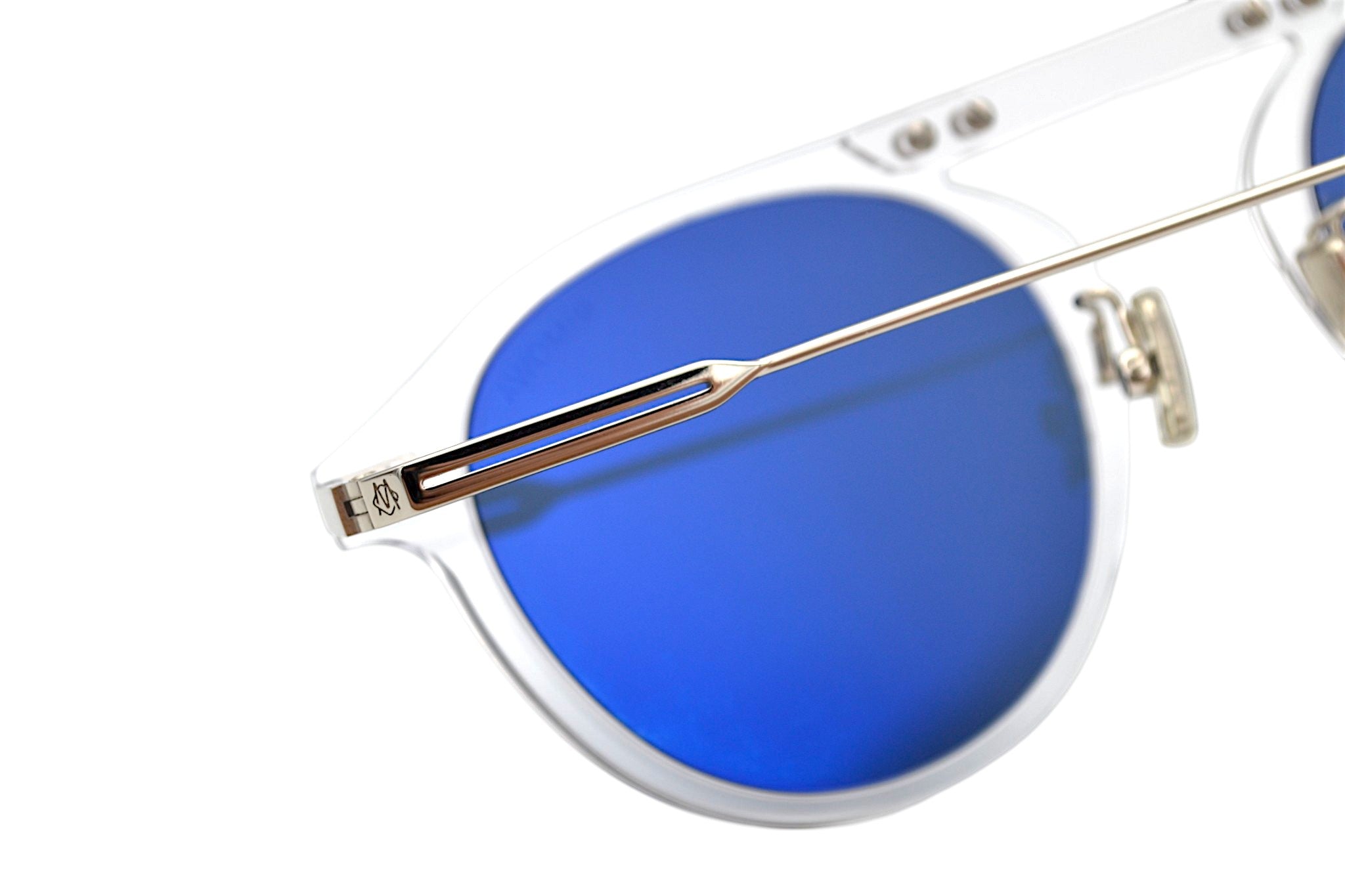Gafas de sol RIMOWA RW40005U - Diseño redondo de metacrilato transparente, para hombre
