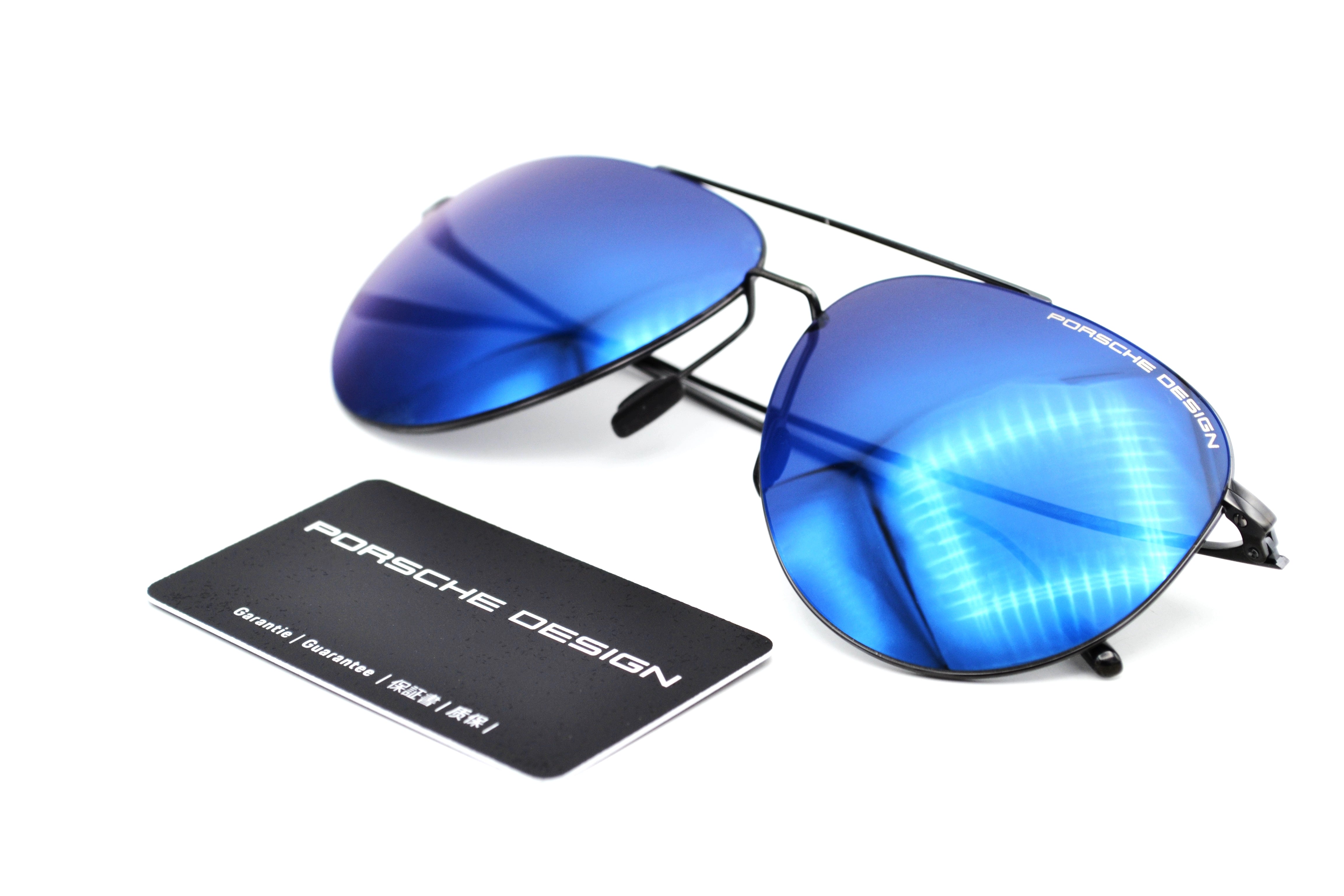 Gafas de sol Porsche Design P8939A TITANIUM - fabricada en Italia por De Rigo, para hombre