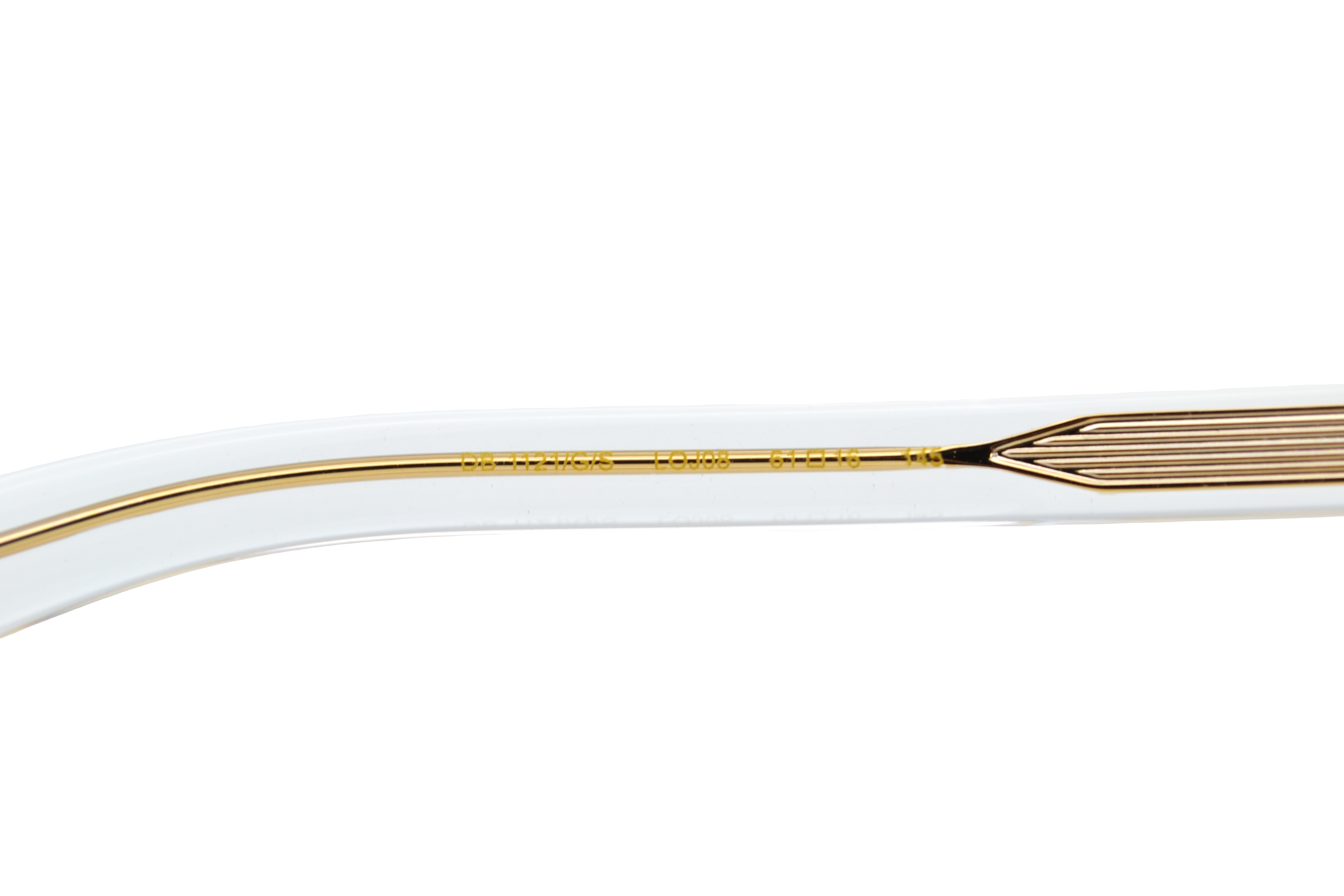 Gafas de sol David Beckham DB1121 - Diseño de aviador de metal dorado para hombre