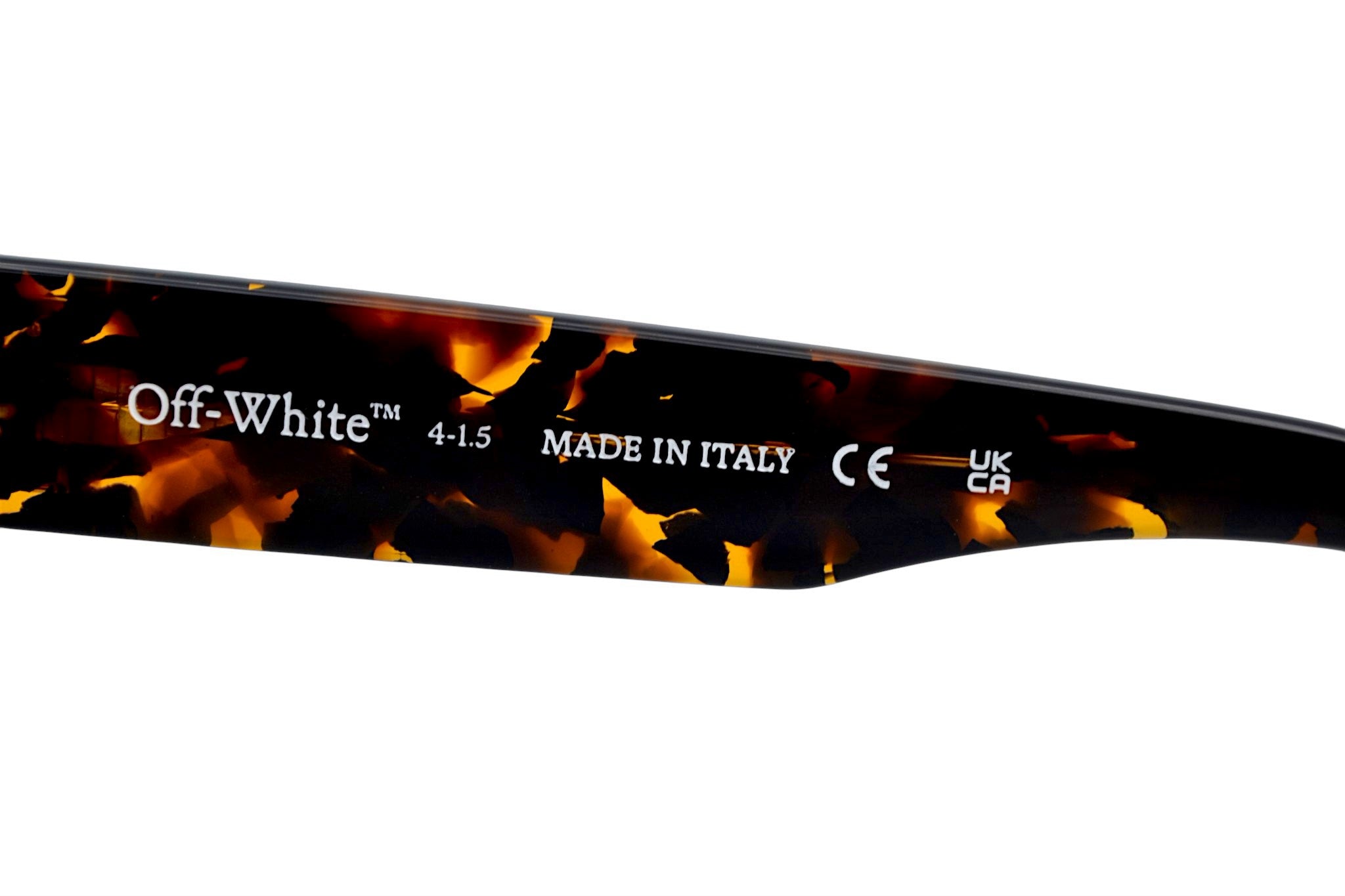 Gafas de sol Off White - SILVERSTONE OERI146 - Diseño de Acetato estilo carey, para hombre