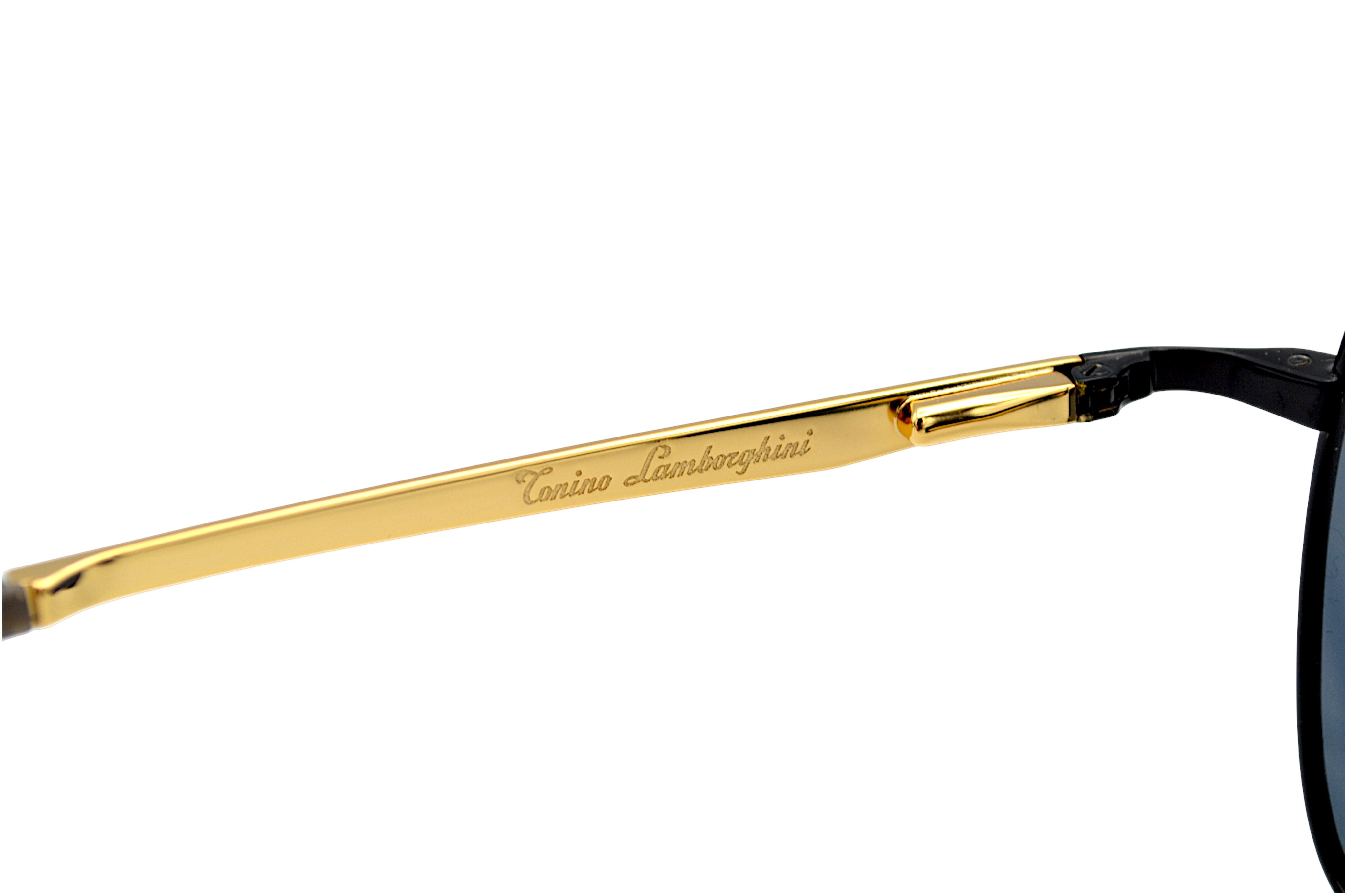 Gafas de sol Tonino Lamborghini TL904S03  Metal dorado, Lentes de color amarillo