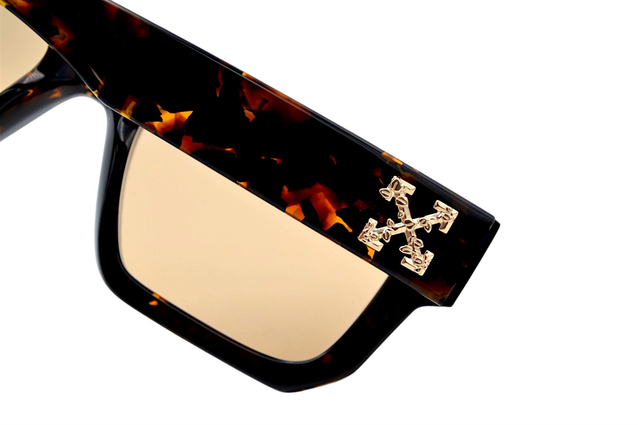 Gafas de sol Off White - SILVERSTONE OERI146 - Diseño de Acetato estilo carey, para hombre