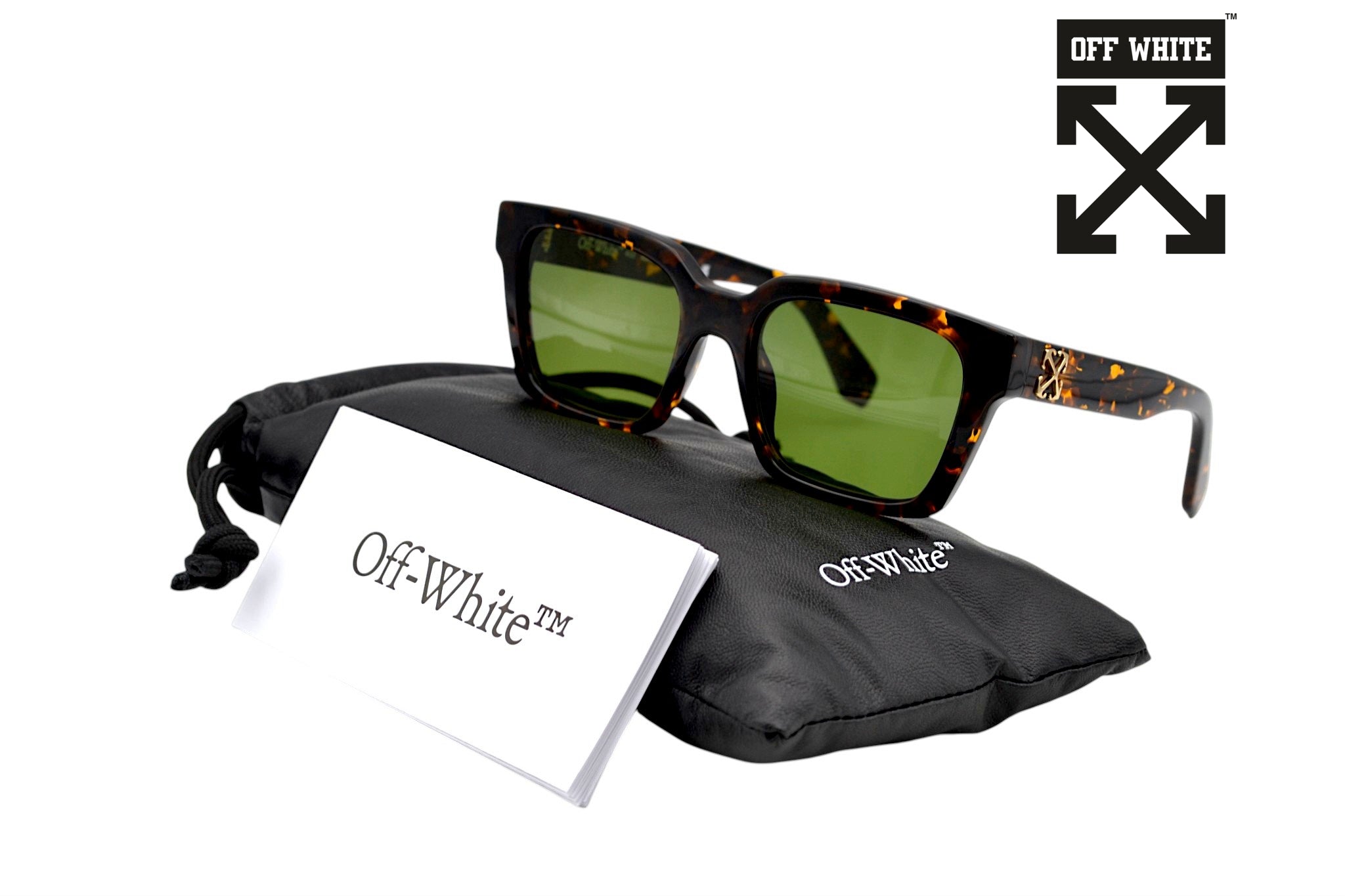 Gafas de sol Off White - BRANSON OERI111 - Diseño de Acetato estilo carey, para hombre