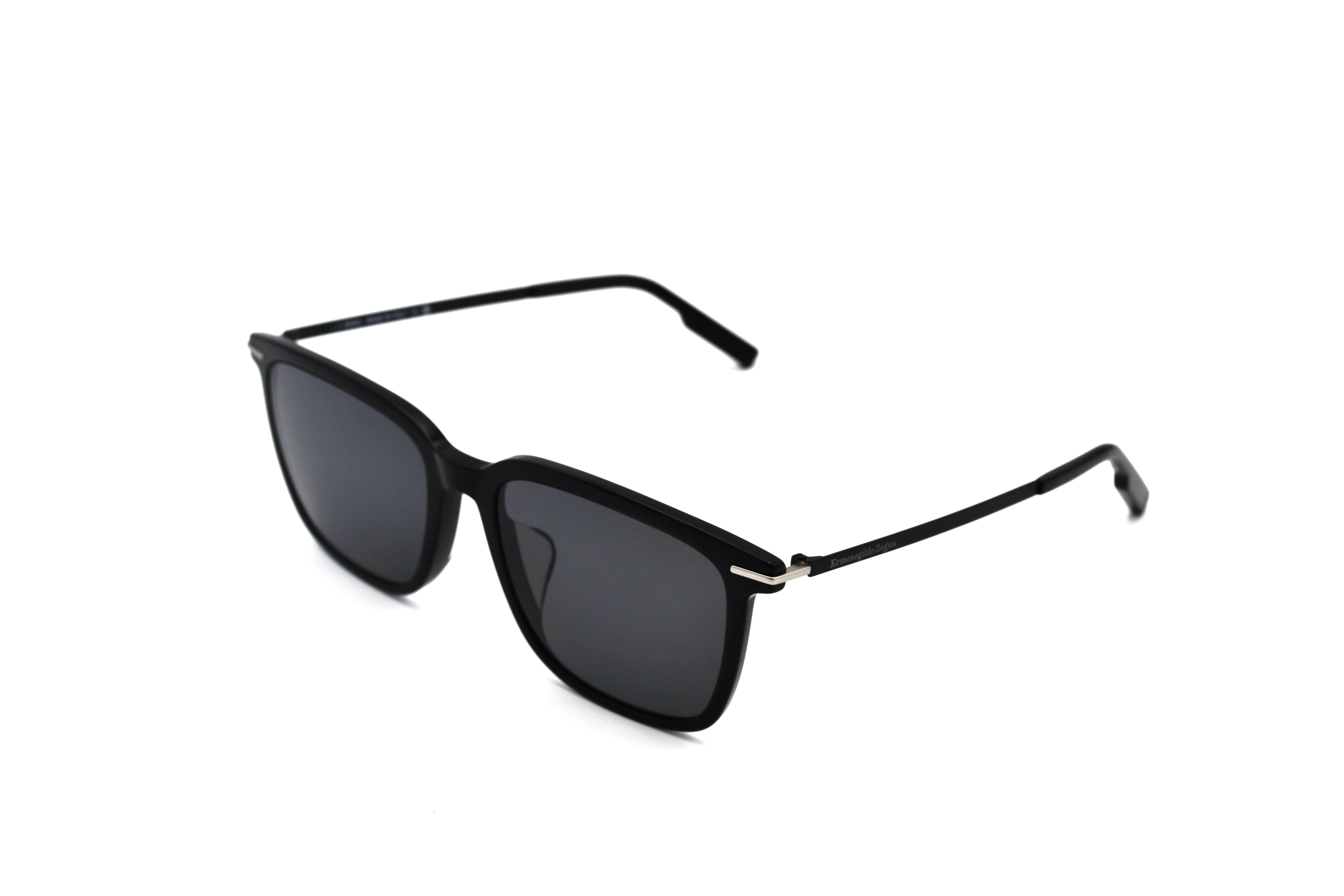 Ermenegildo Zegna EZ0206 01A Sunglasses - Acetate and Metal Design for Men