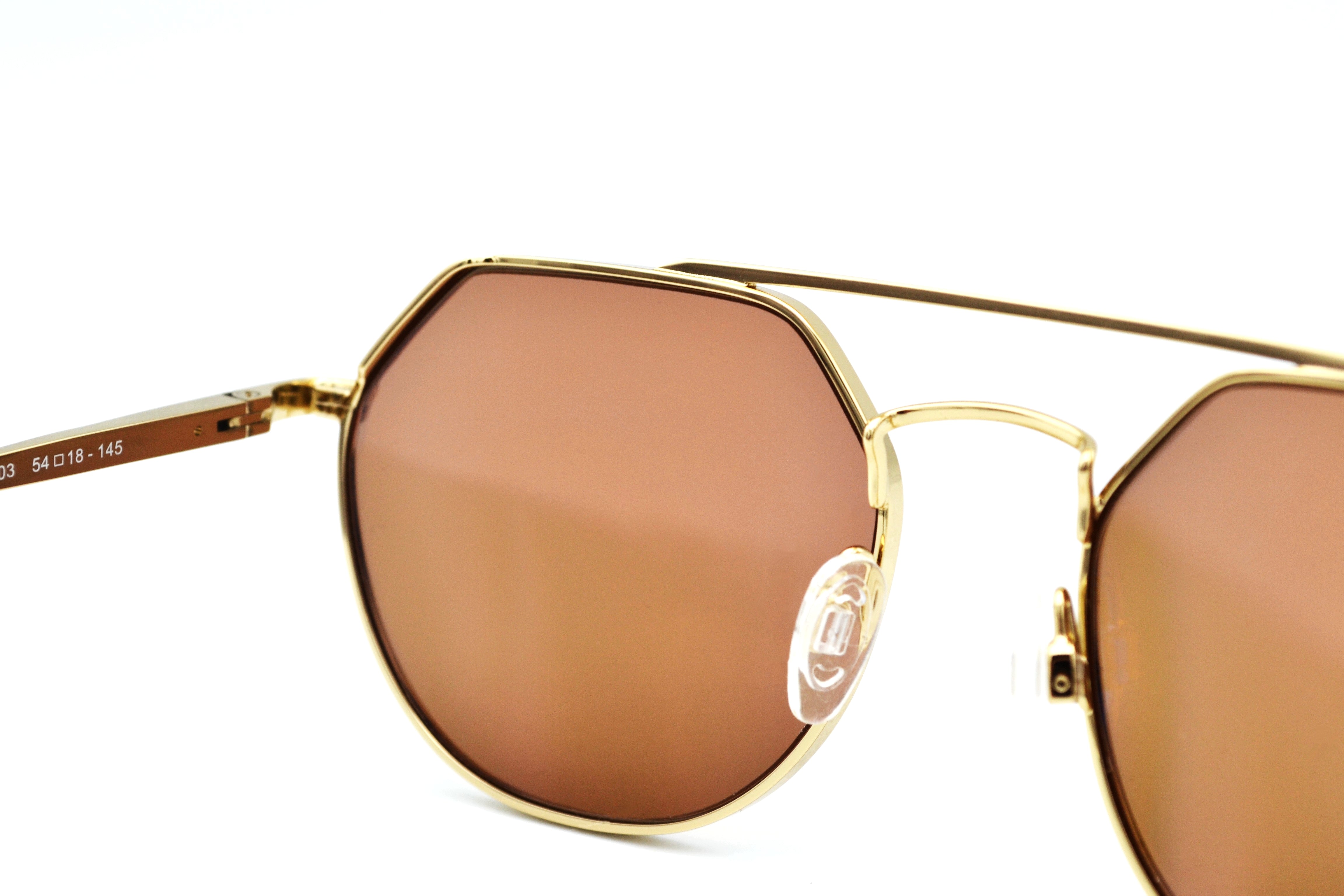 Gafas de sol Serengeti SHELBY SS533003 Diseño de metal dorado, unisex