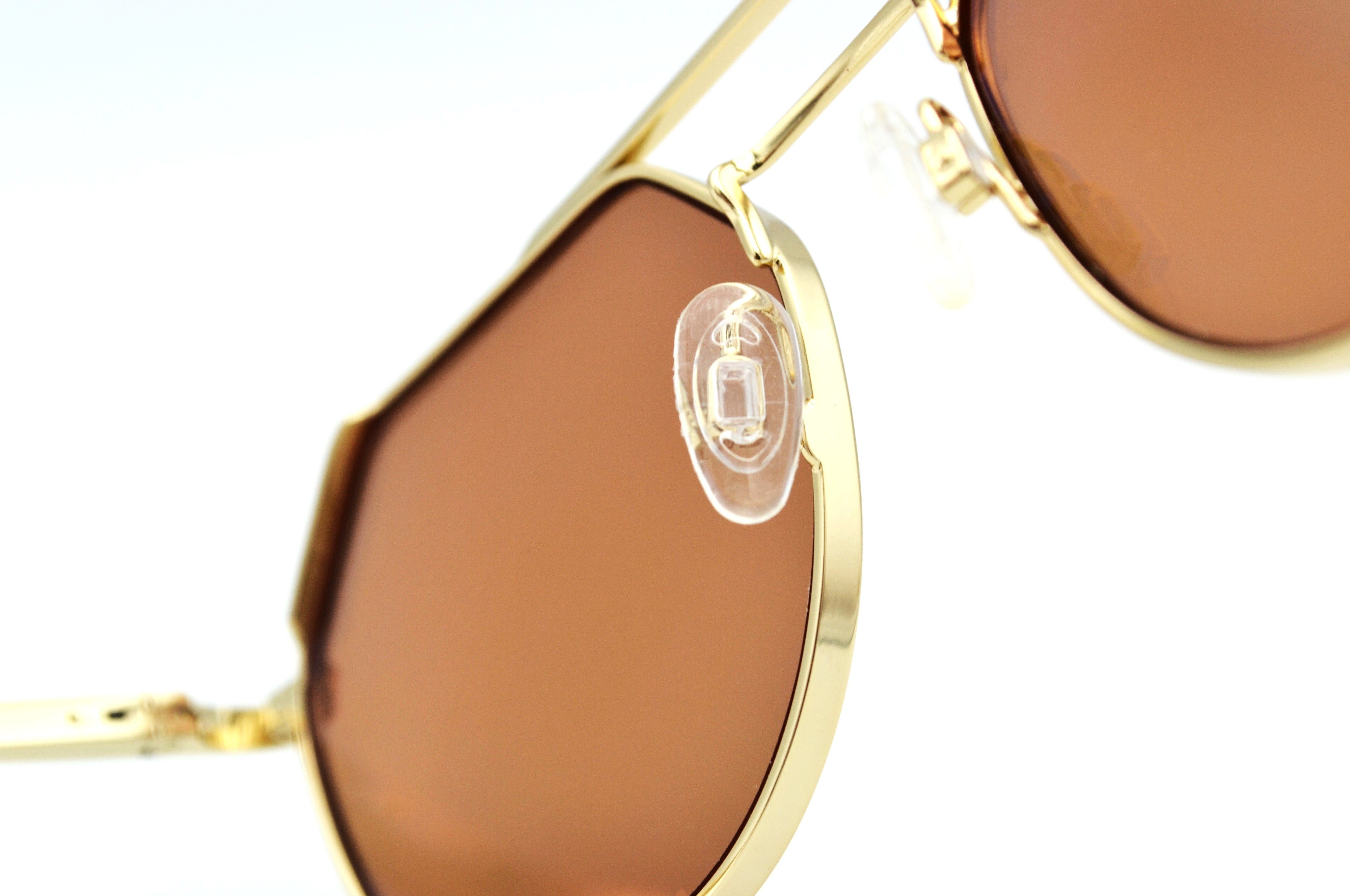 Gafas de sol Serengeti SHELBY SS533003 Diseño de metal dorado, unisex