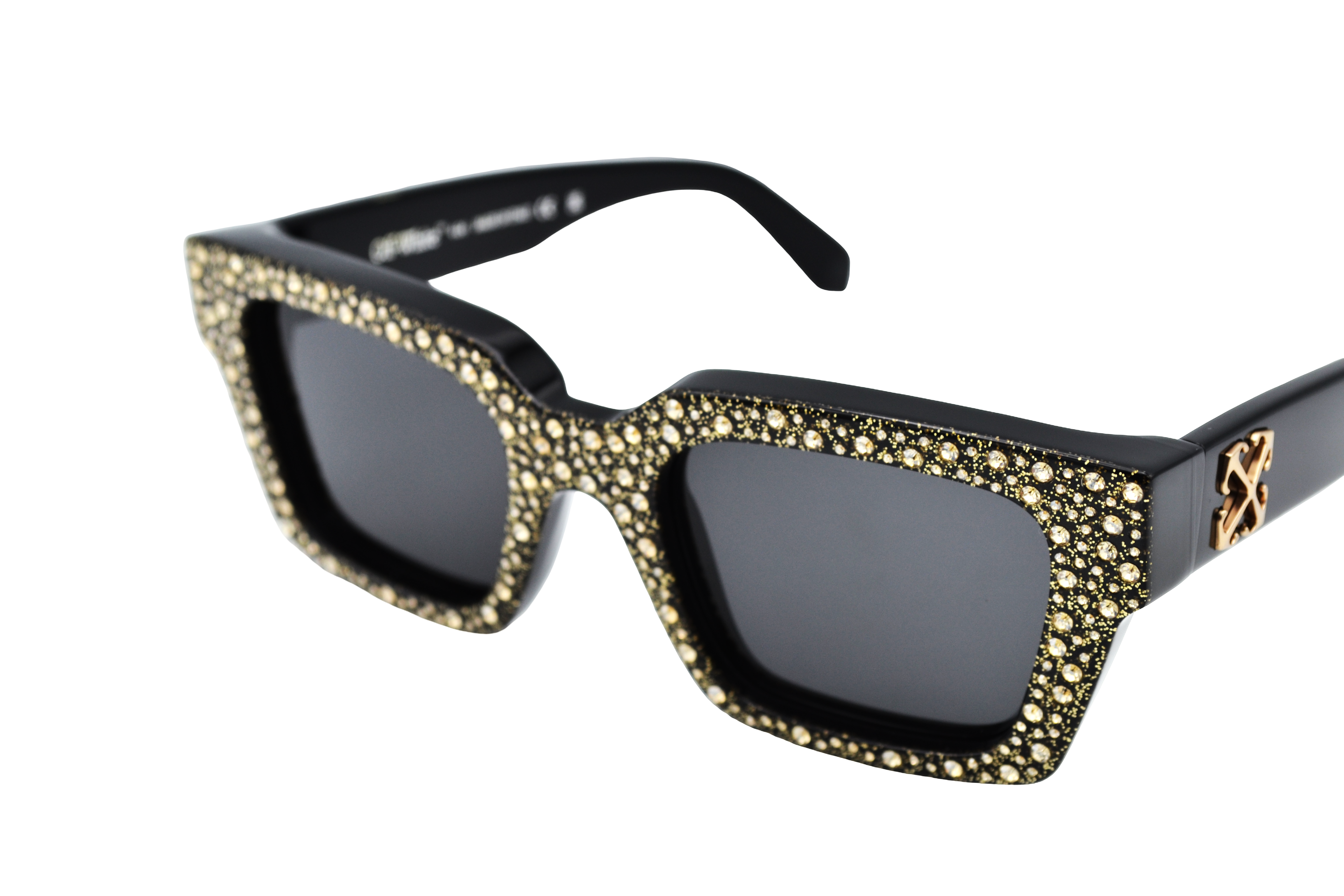Gafas de sol Off White - VIRGIL OERI126L 7607 - Diseño de Acetato con lunares de metal, para mujer - unisex